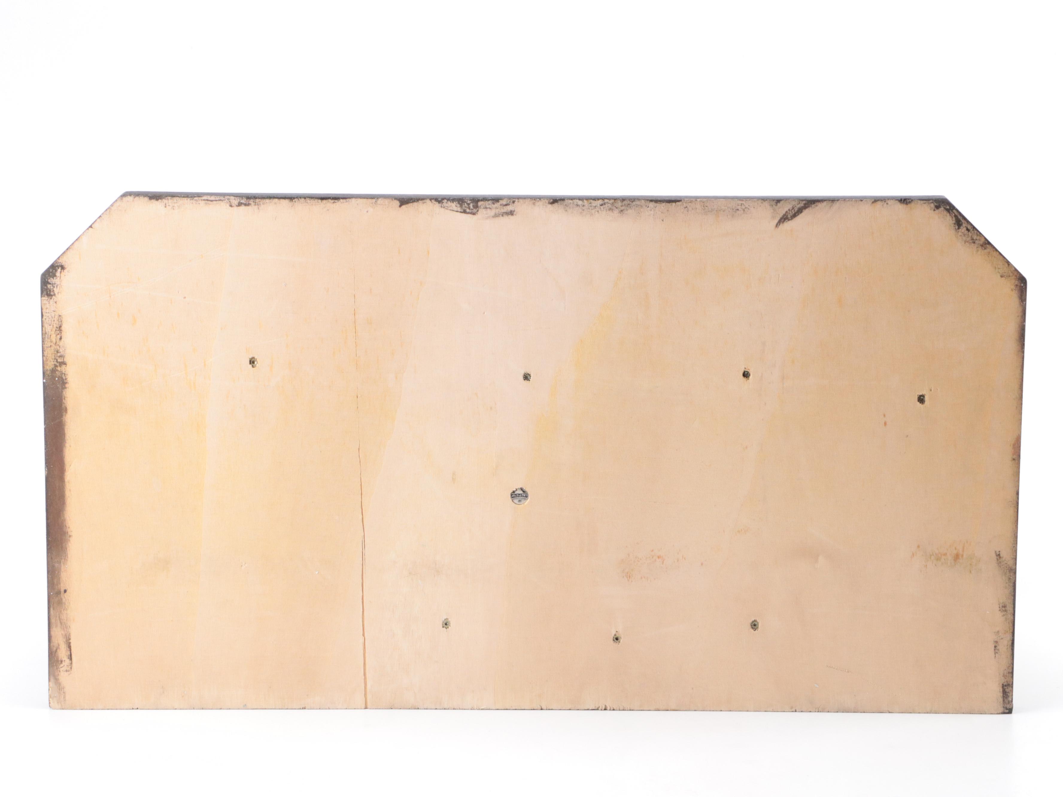 ANRI Italian Hand-Carved Wooden Nativity With Creche and Collectors Book