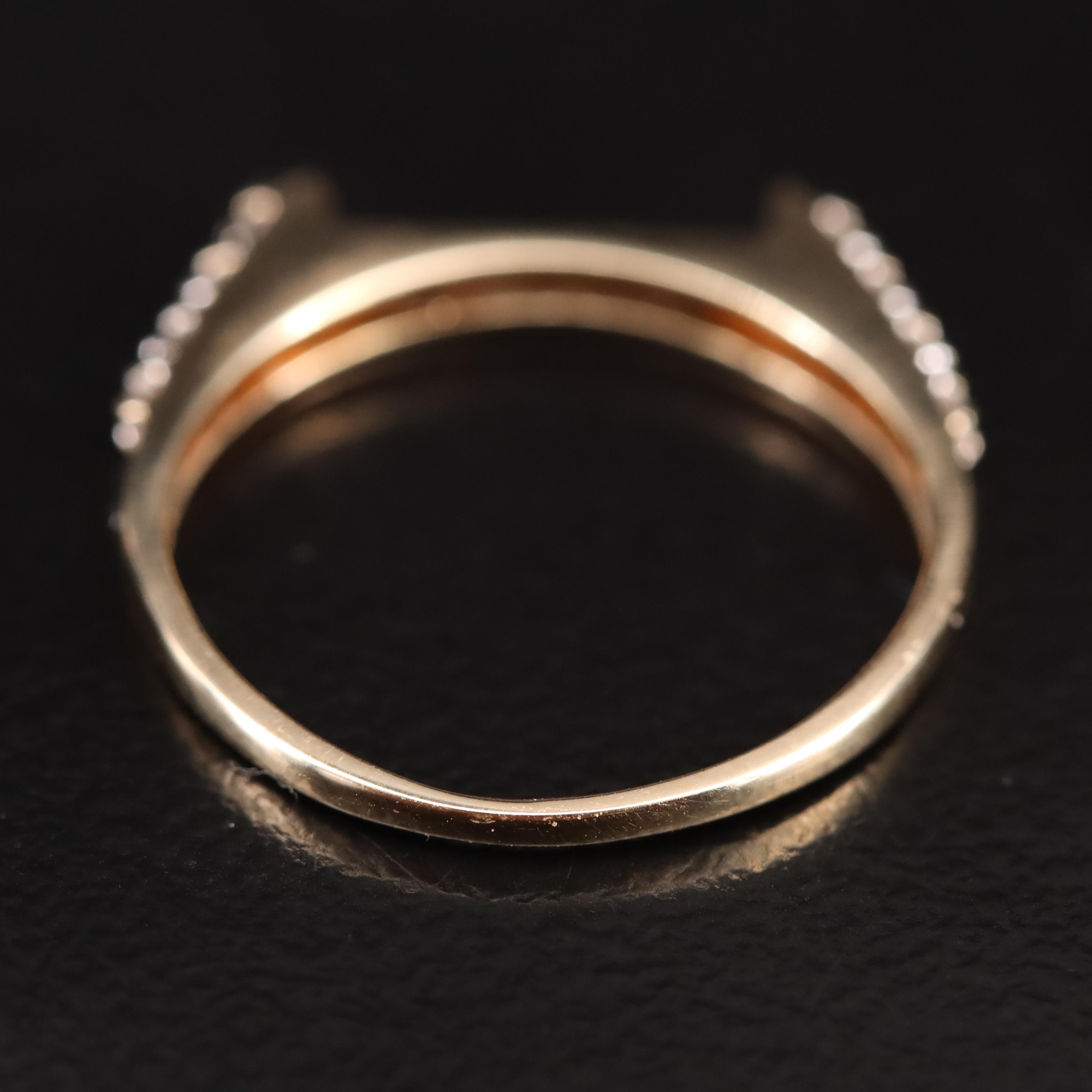 14K 0.08 CTW Diamond Ring