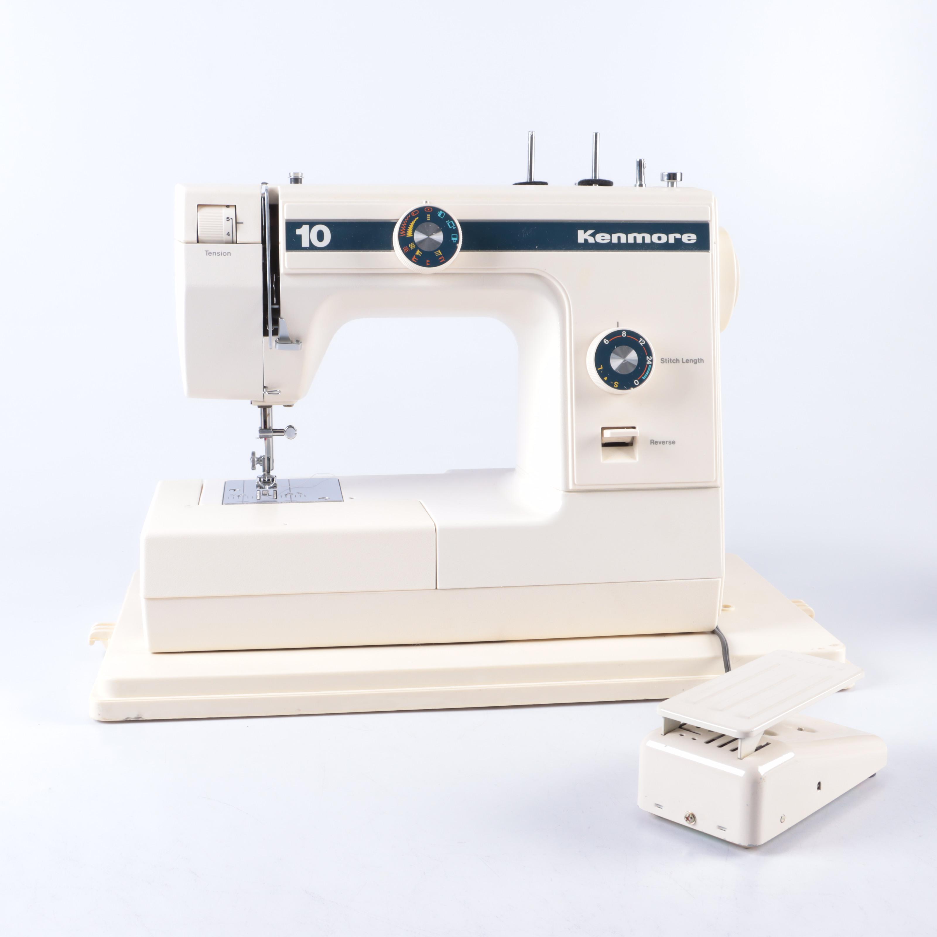 Kenmore Model 385 Standard Sewing Machine, Late 20th Century