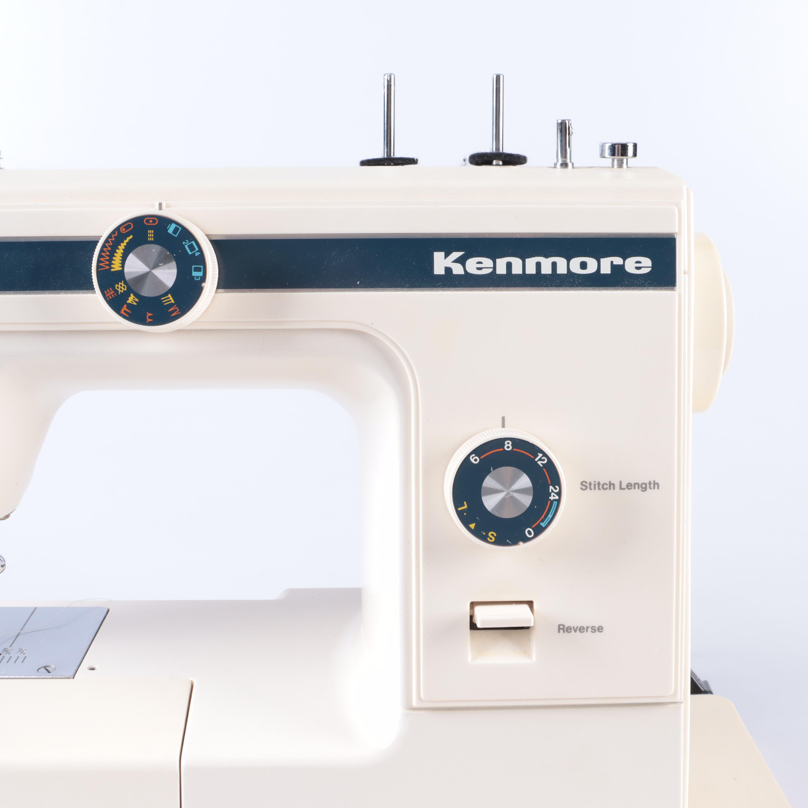 Kenmore Model 385 Standard Sewing Machine, Late 20th Century