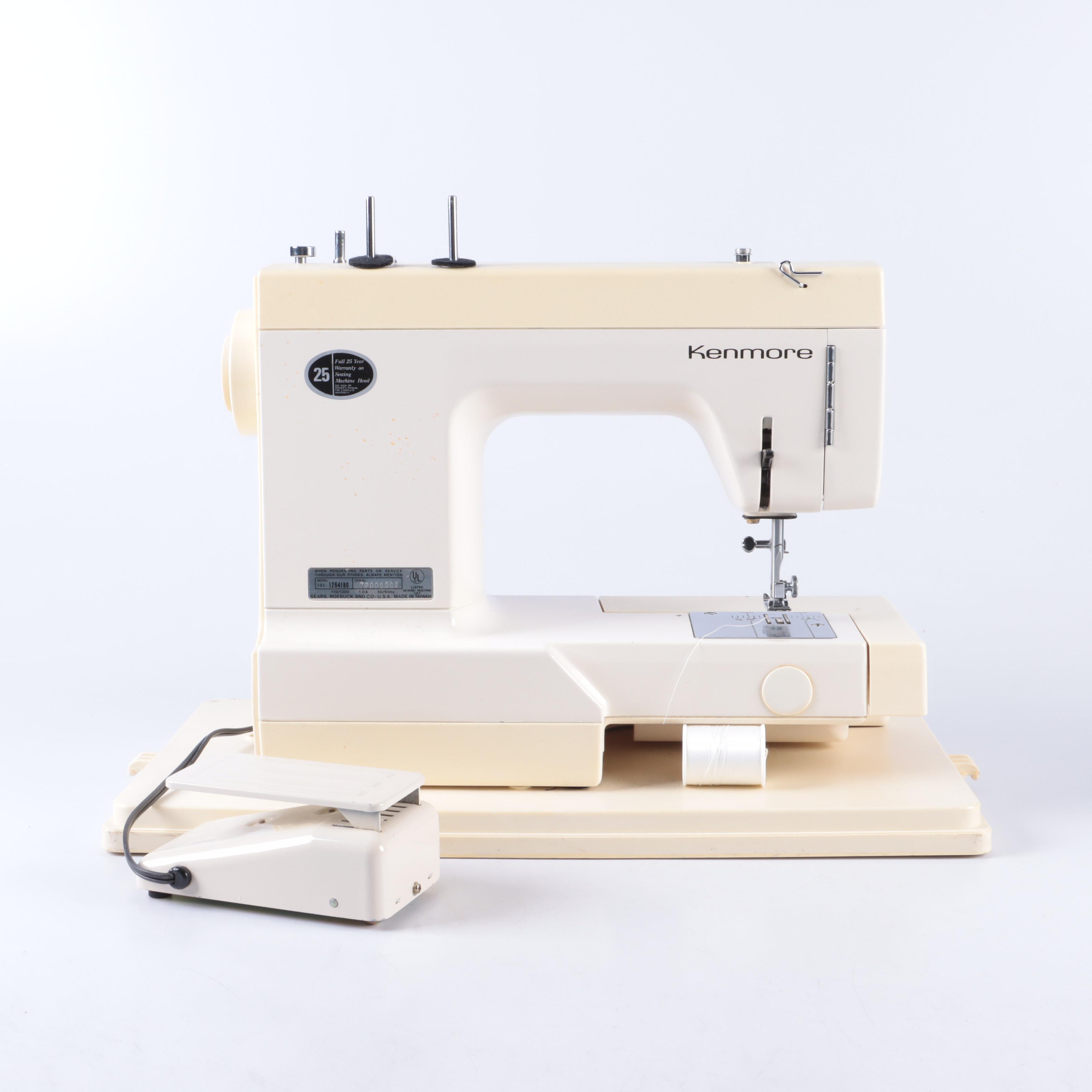 Kenmore Model 385 Standard Sewing Machine, Late 20th Century