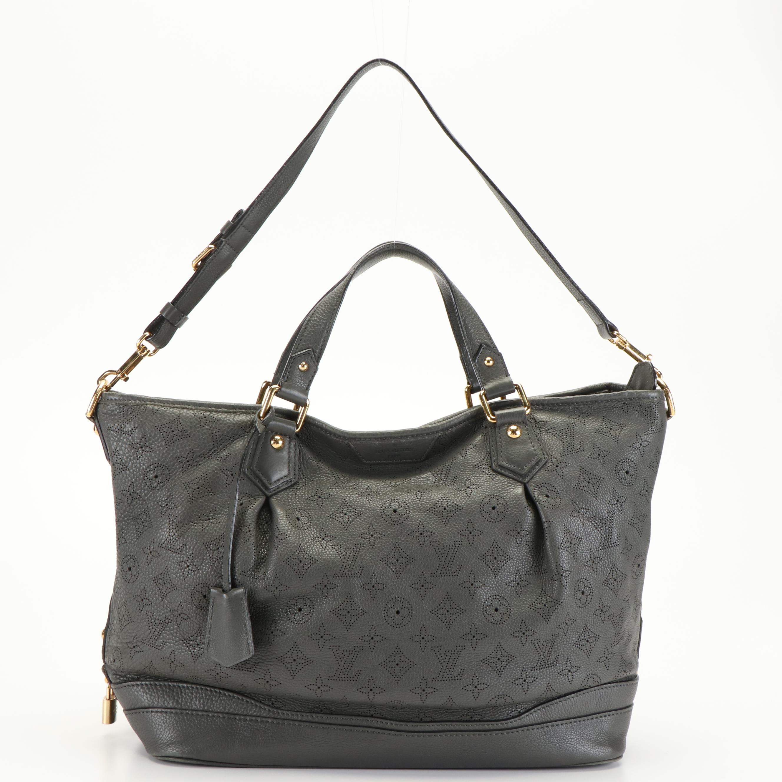 Louis Vuitton Stellar GM Satchel in Grey Mahina Monogram