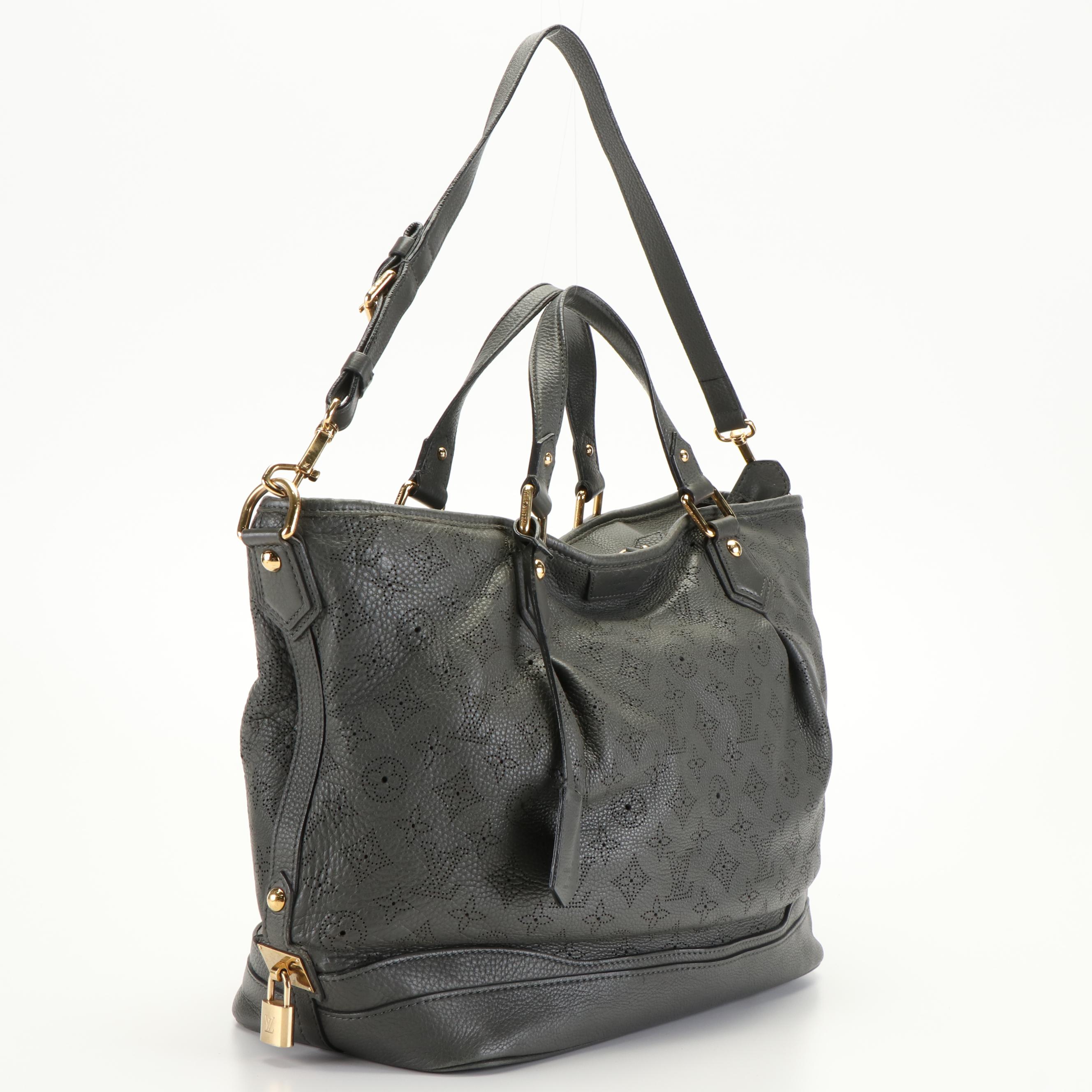 Louis Vuitton Stellar GM Satchel in Grey Mahina Monogram