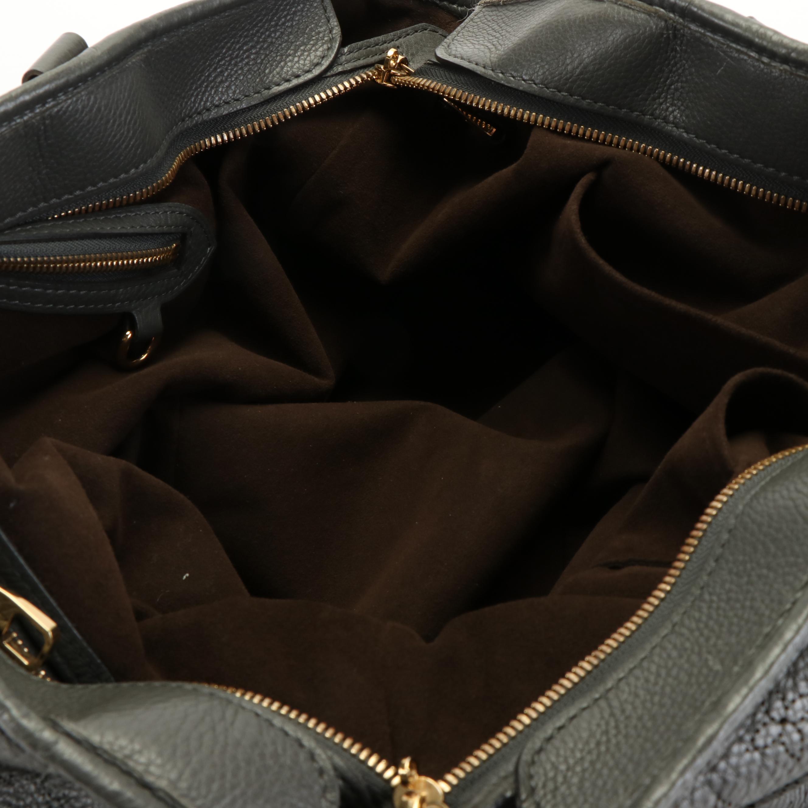 Louis Vuitton Stellar GM Satchel in Grey Mahina Monogram