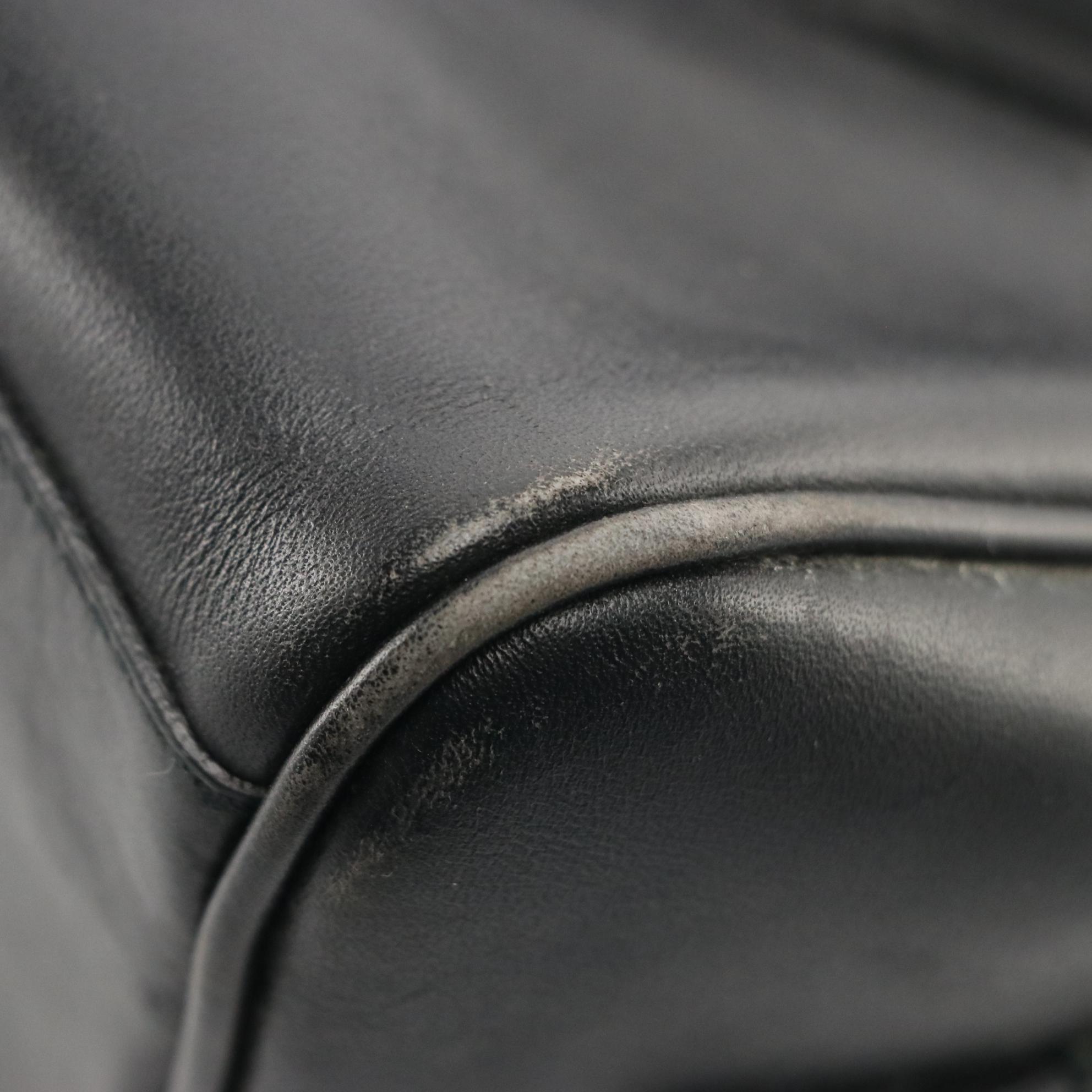 Prada Shoulder Bag in Black Tessuto Nylon and Leather Trim