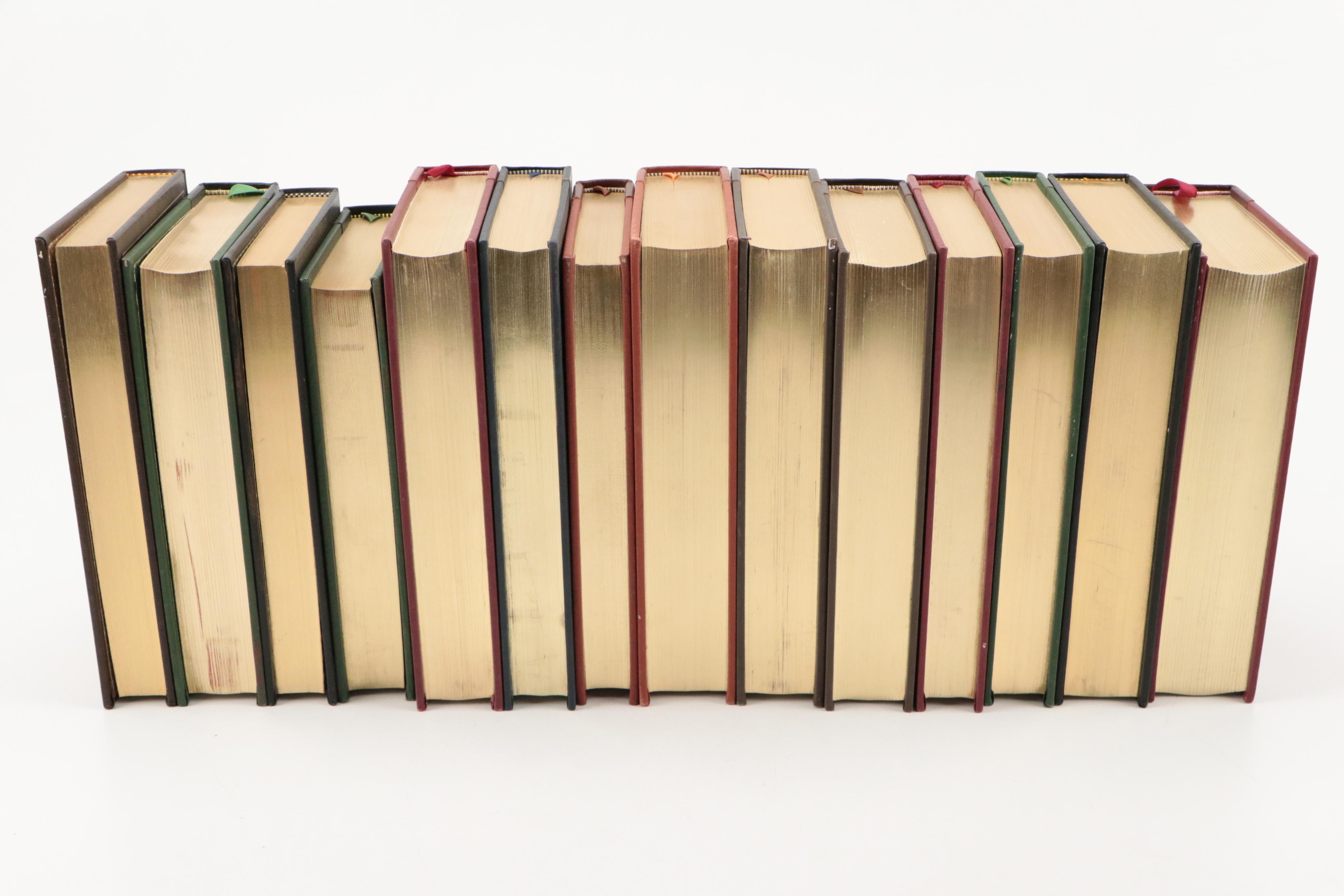 Franklin Library Classics Including Walt Whitman, Mark Twain, Homer, and More