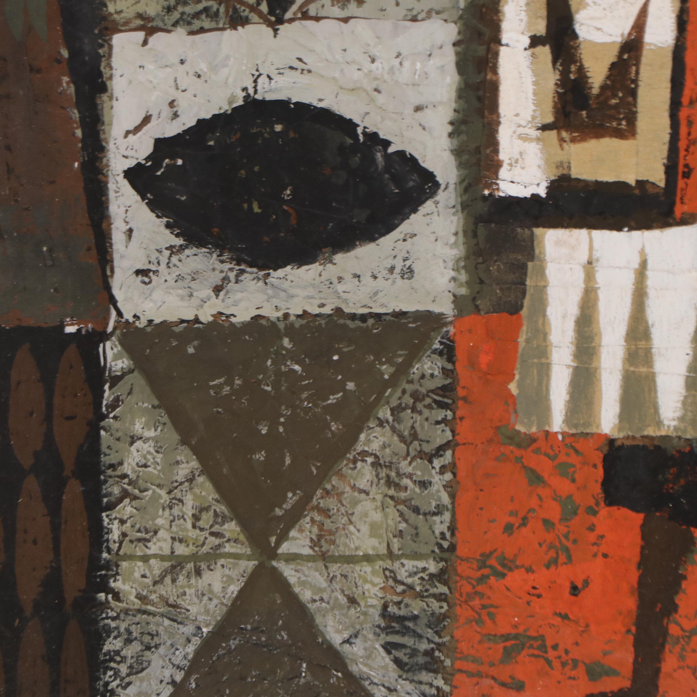 Figurative Mixed Media Painting