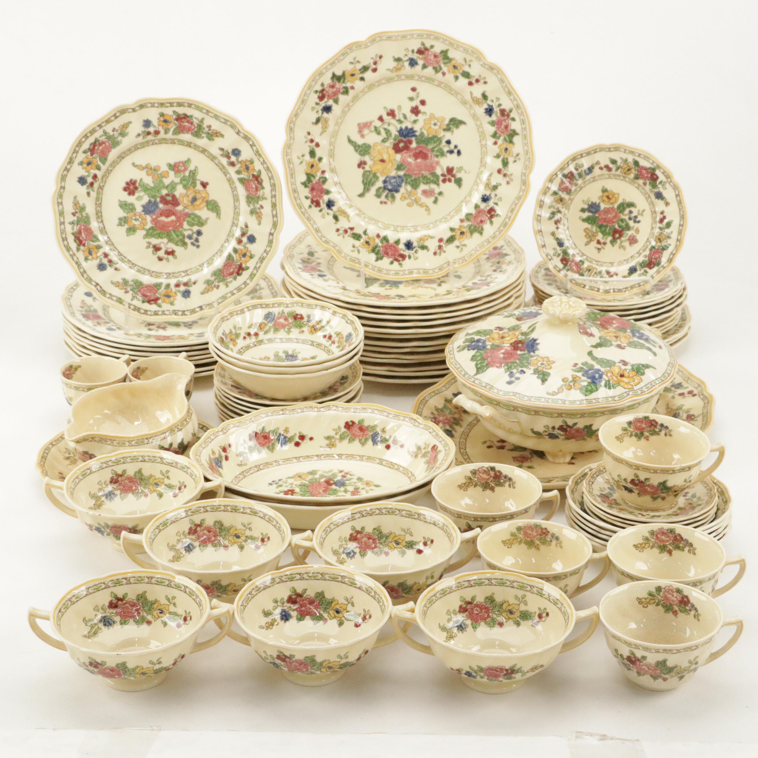 Royal Doulton "The Cavendish" Ceramic Dinnerware and Serving Dishes, 1930-1956