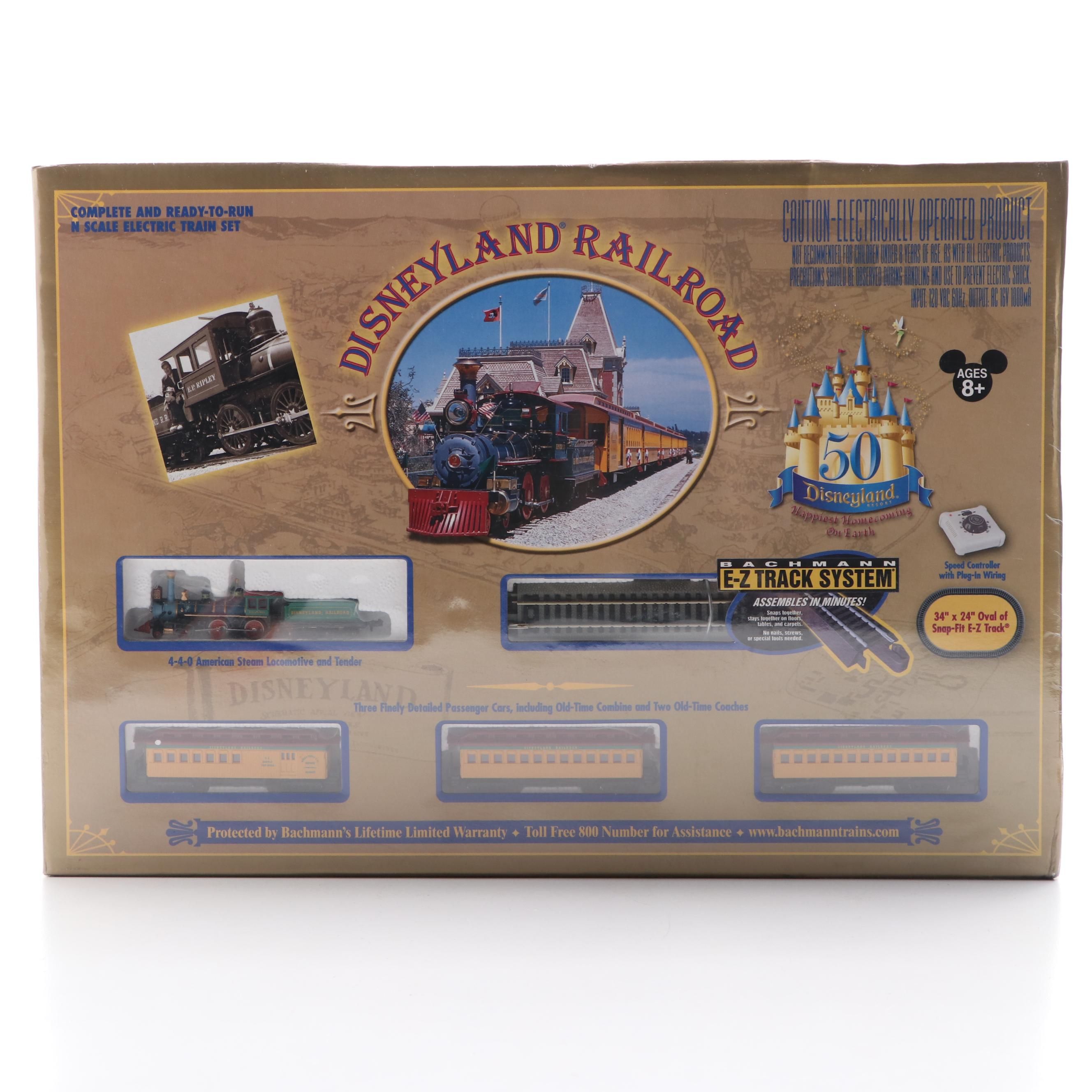Bachmann 50th Anniversary Disneyland Railroad N Scale Electric Train Set