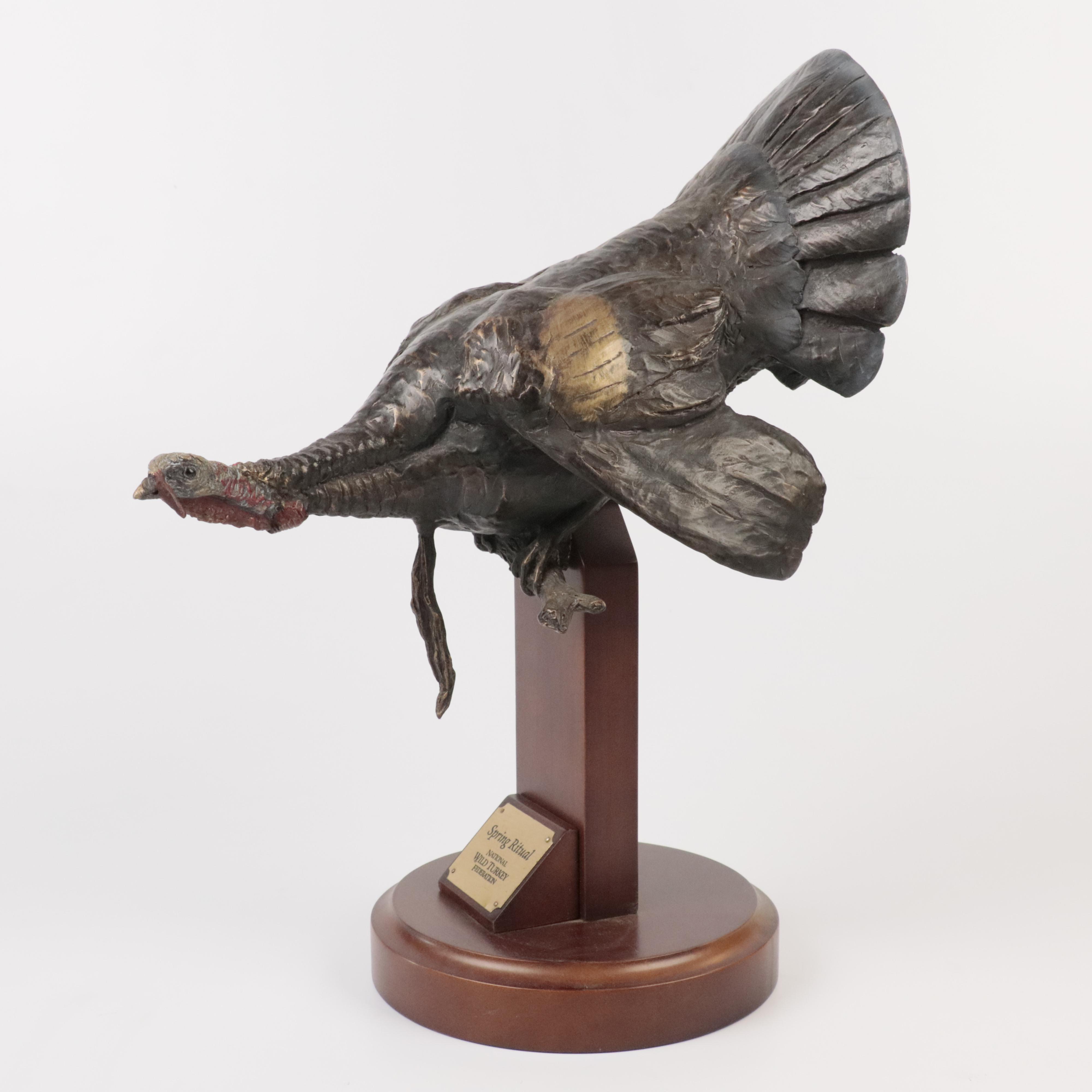 NWTF Wild Turkey Sculpture "Spring Ritual" by Greg O'Neal