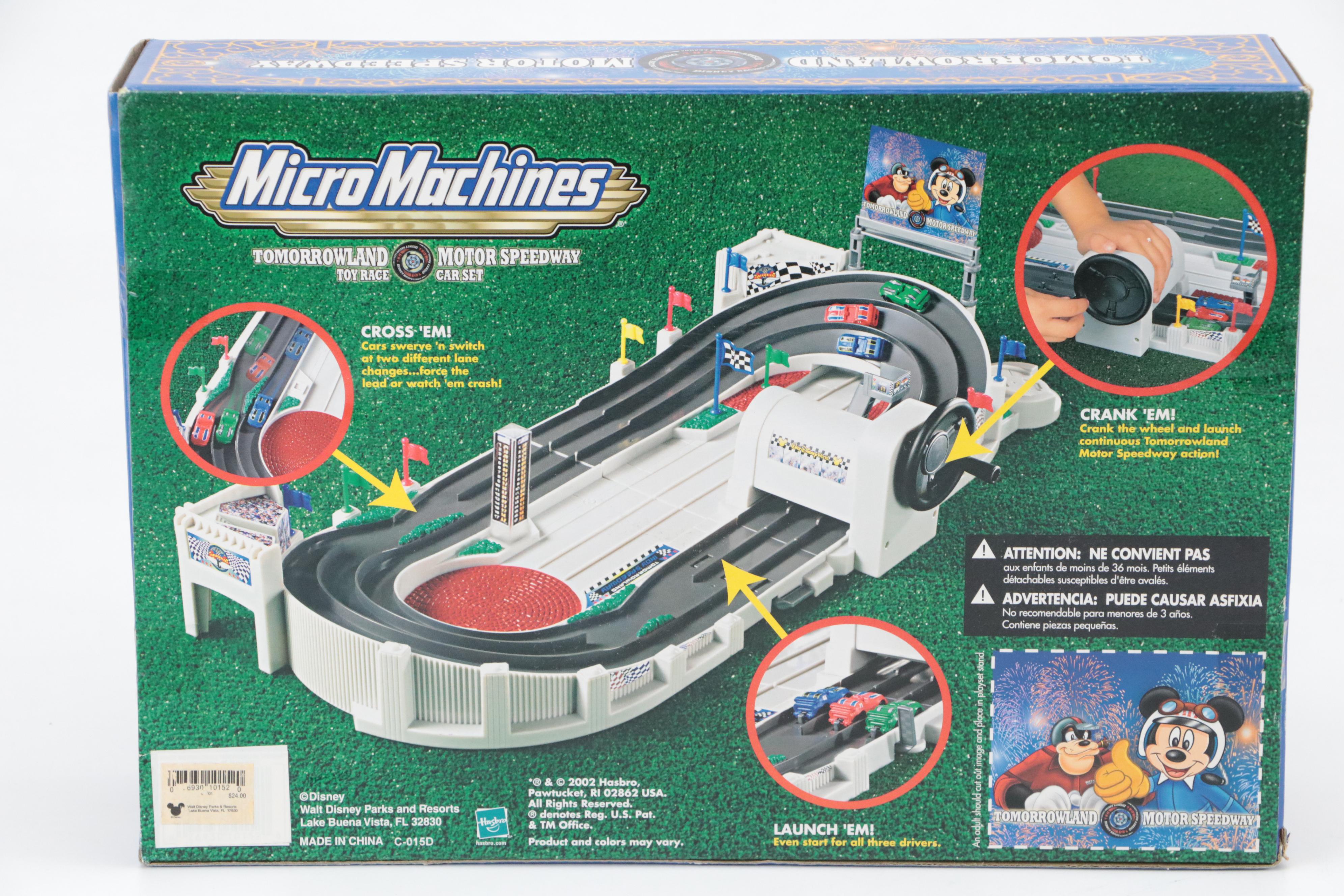 Hasbro MicroMachines Tomorrowland Motor Speedway