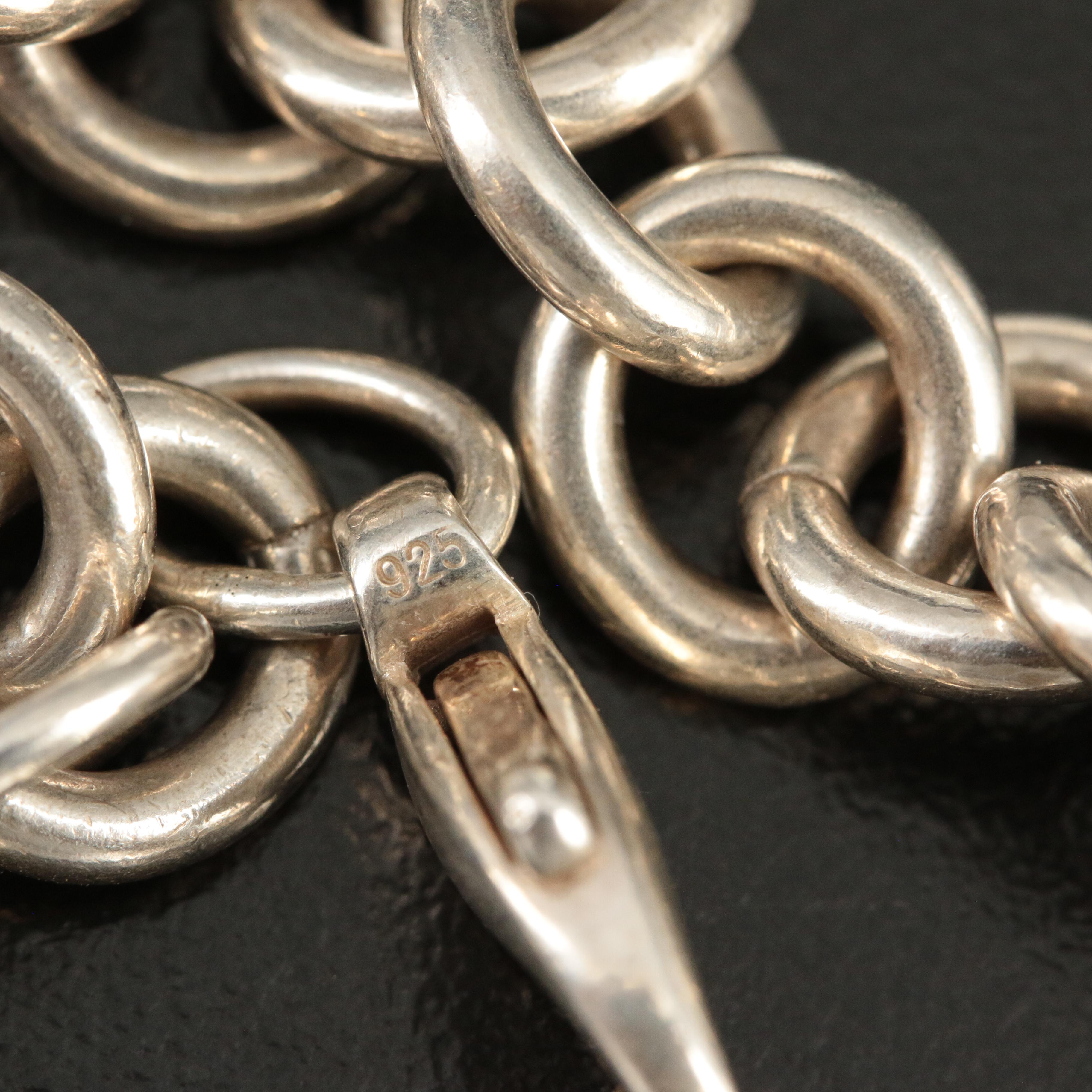 Tiffany & Co. "Return to Tiffany" Round Tag Charm Bracelet