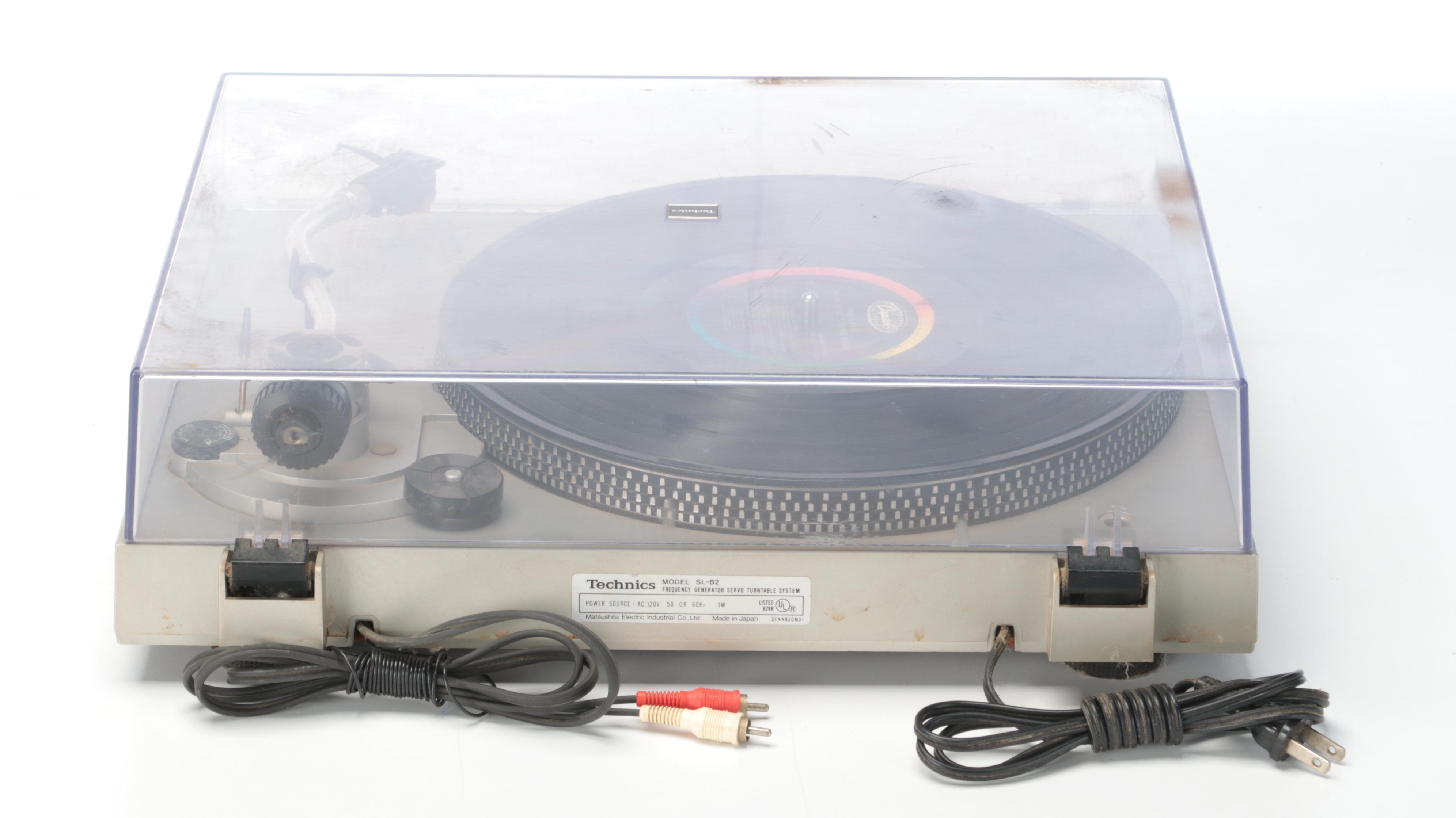 Technics Automatic Turntable With Realistic Graphic Equalizer, Pink Floyd LP