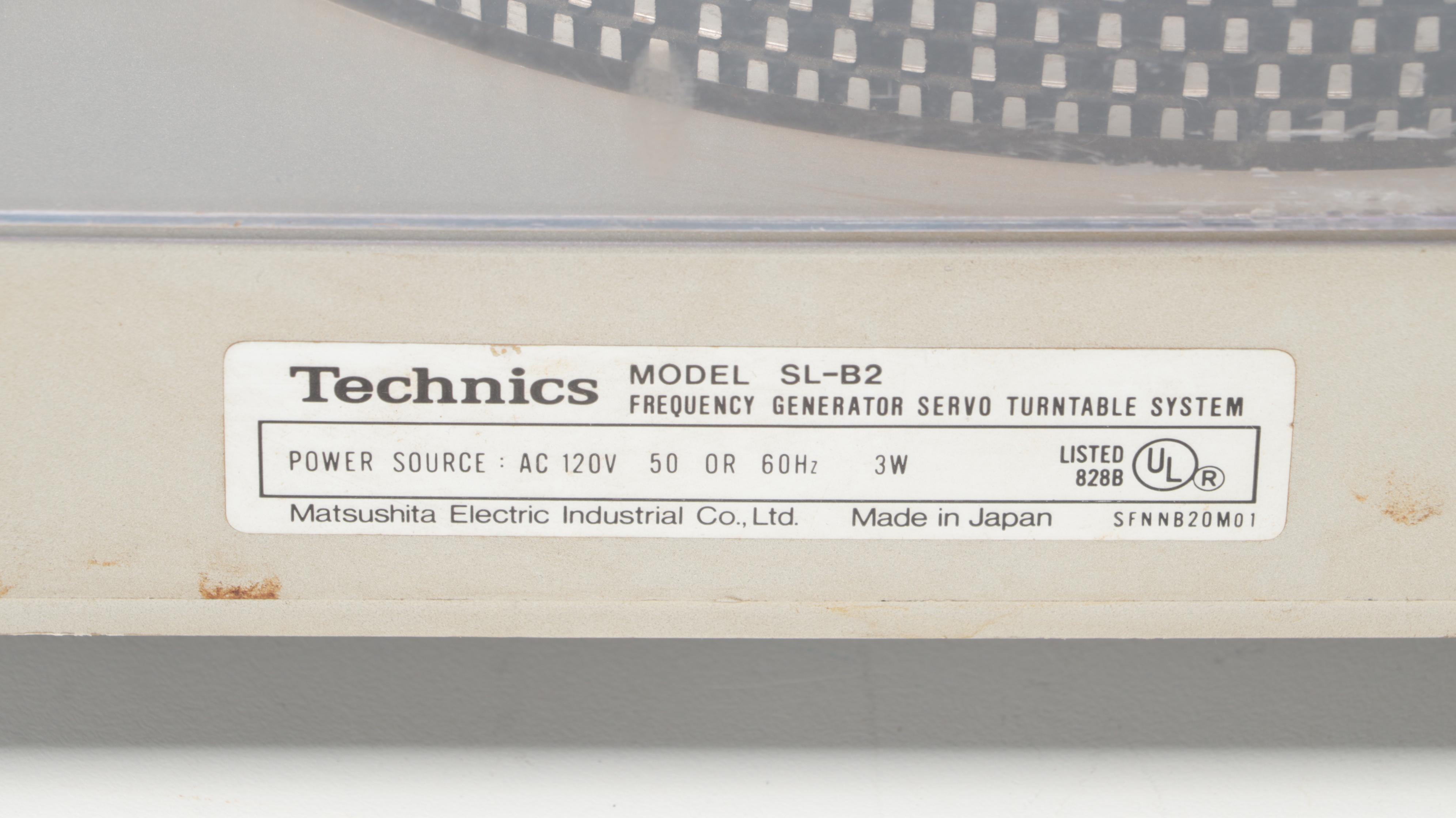 Technics Automatic Turntable With Realistic Graphic Equalizer, Pink Floyd LP