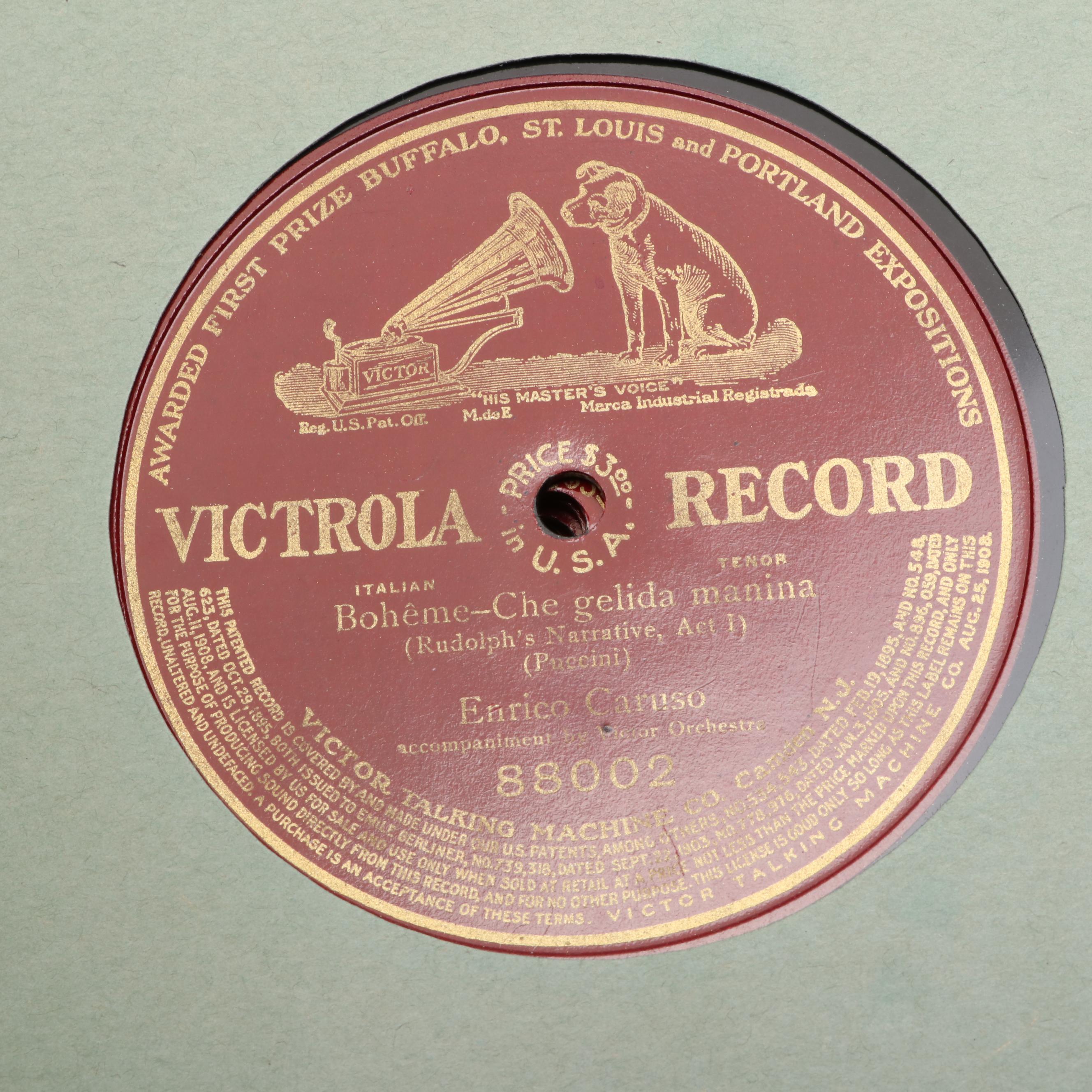 Victor-Victrola Vinyl Records in Albums, Early to Mid-20th Century