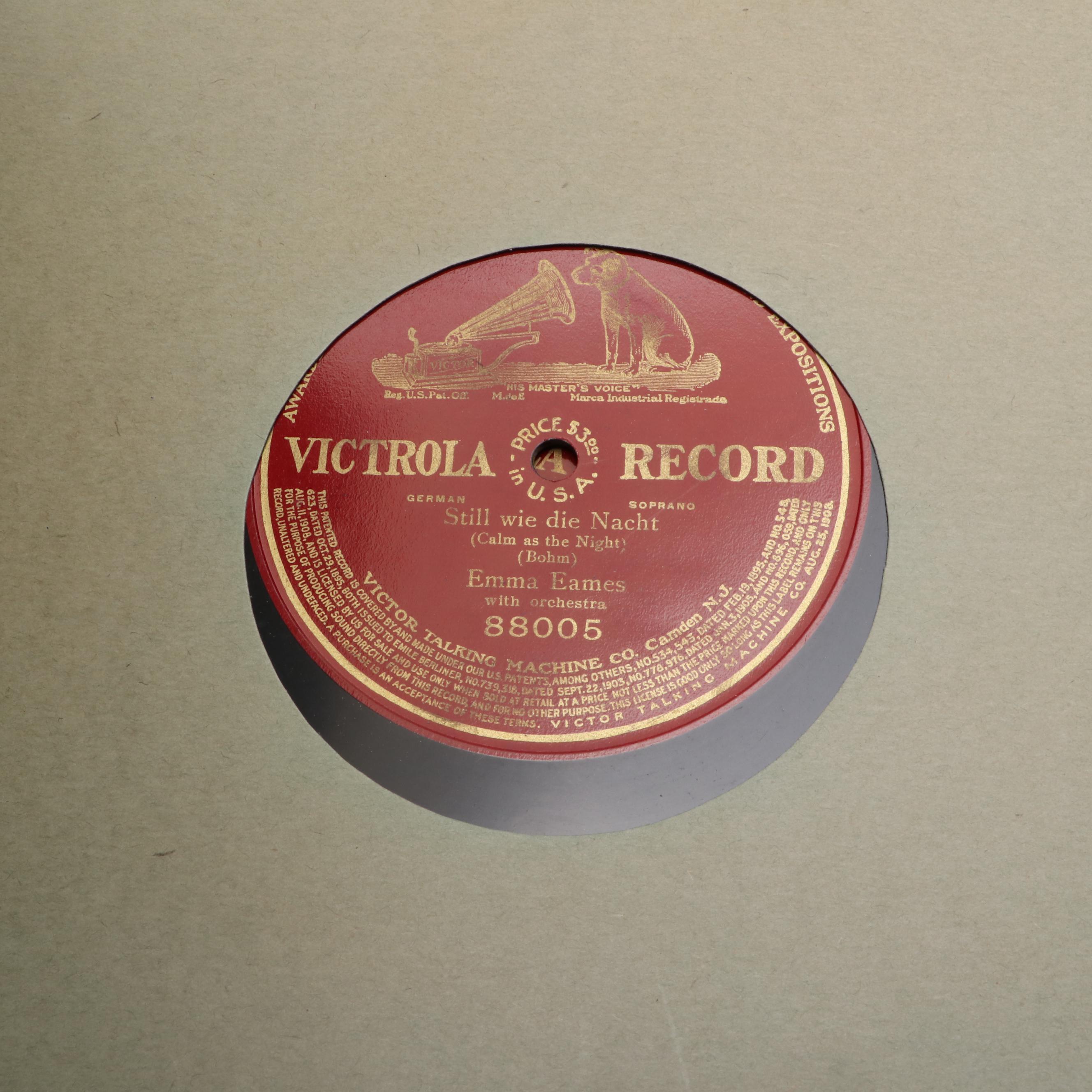 Victor-Victrola Vinyl Records in Albums, Early to Mid-20th Century