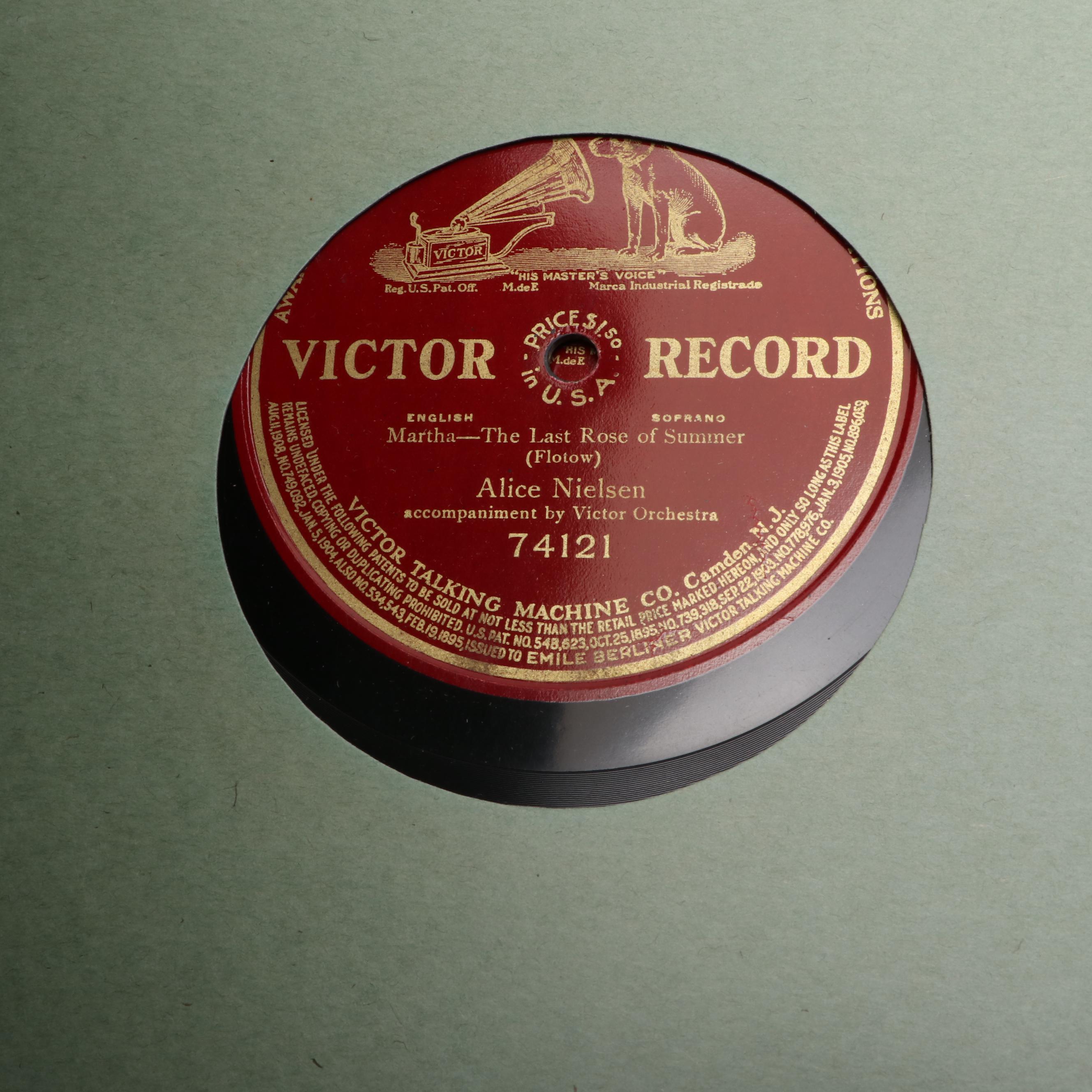 Victor-Victrola Vinyl Records in Albums, Early to Mid-20th Century