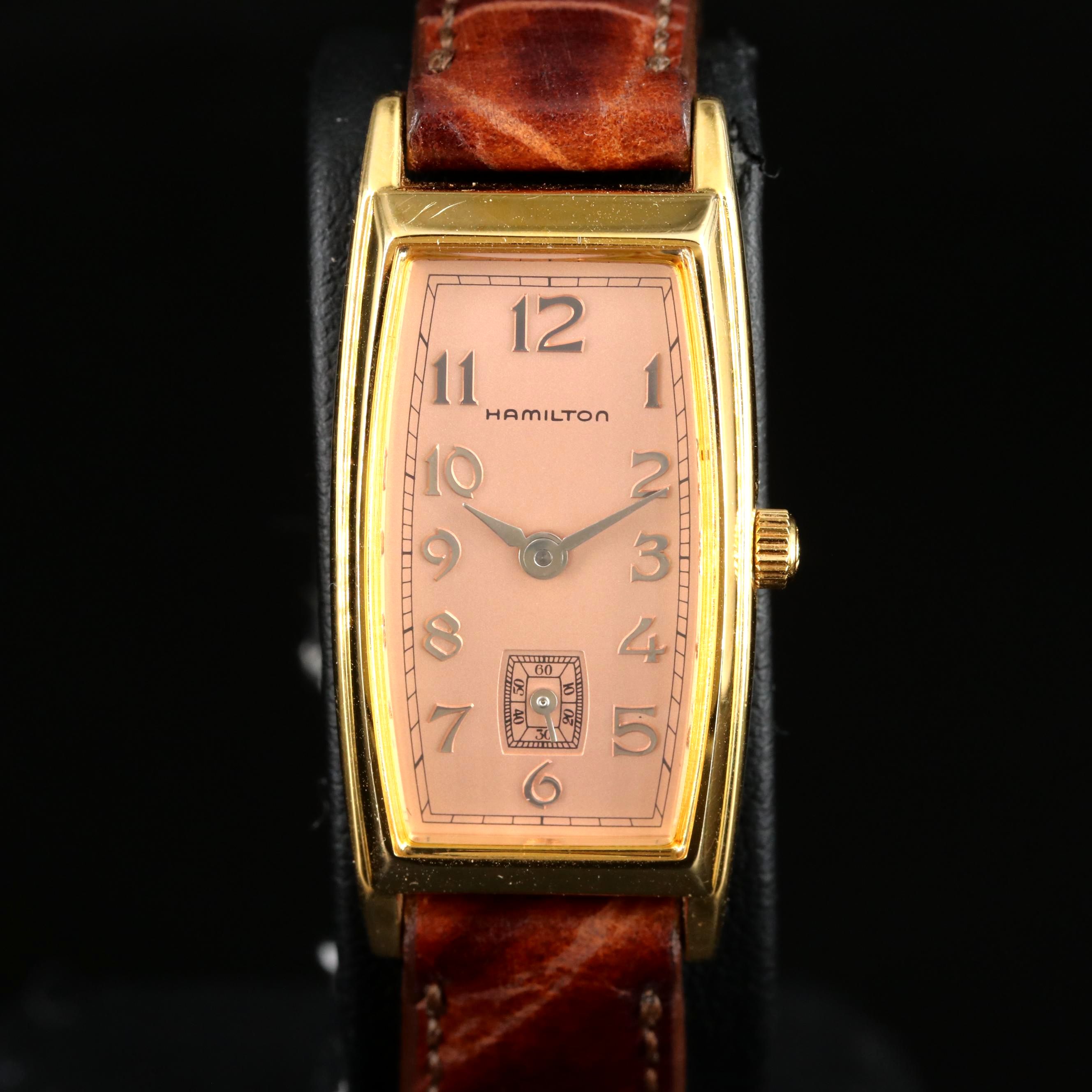 Hamilton Tank Style Quartz Watch