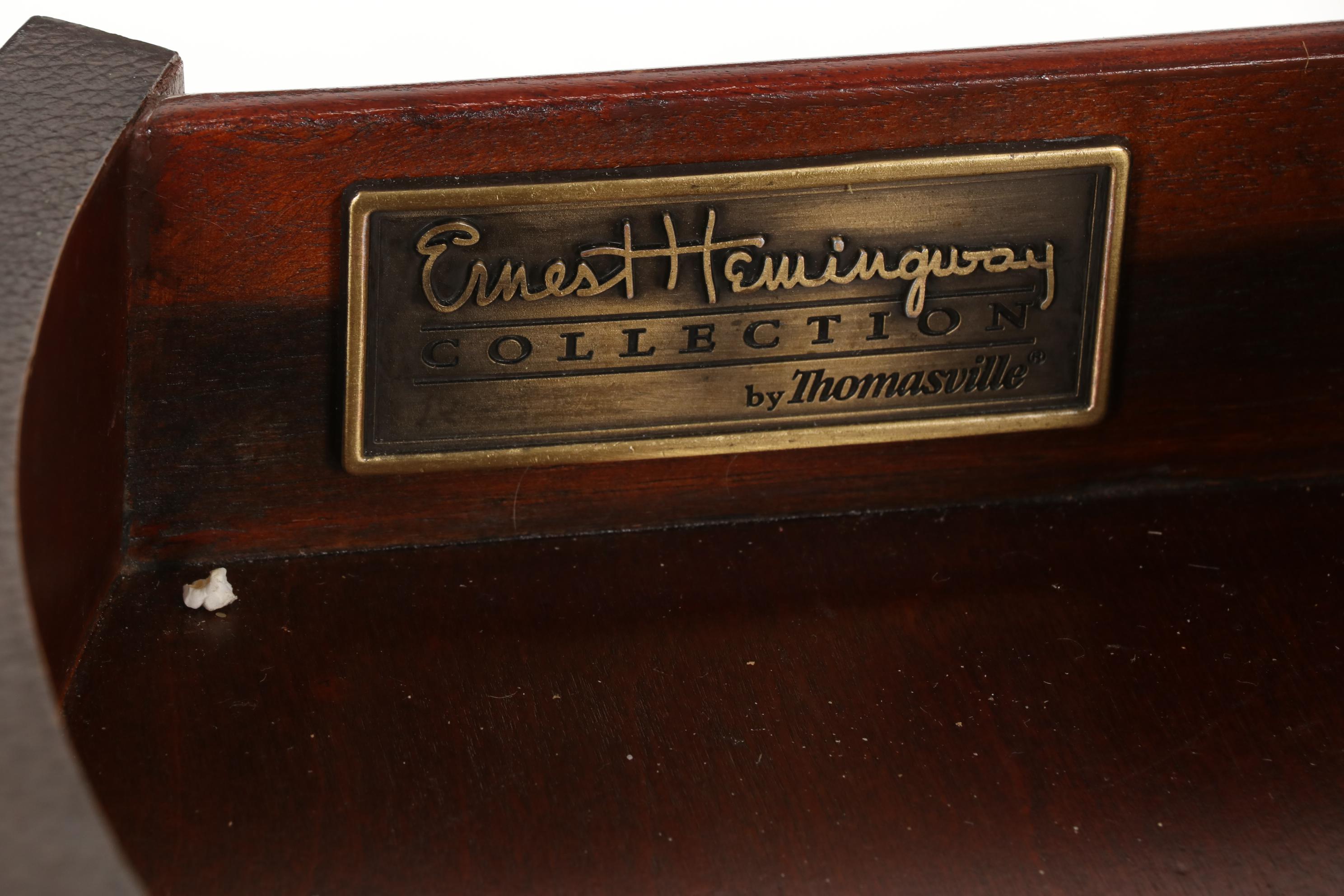 Thomasville Ernest Hemingway Collection "Villalta" Regency Style Drum Table