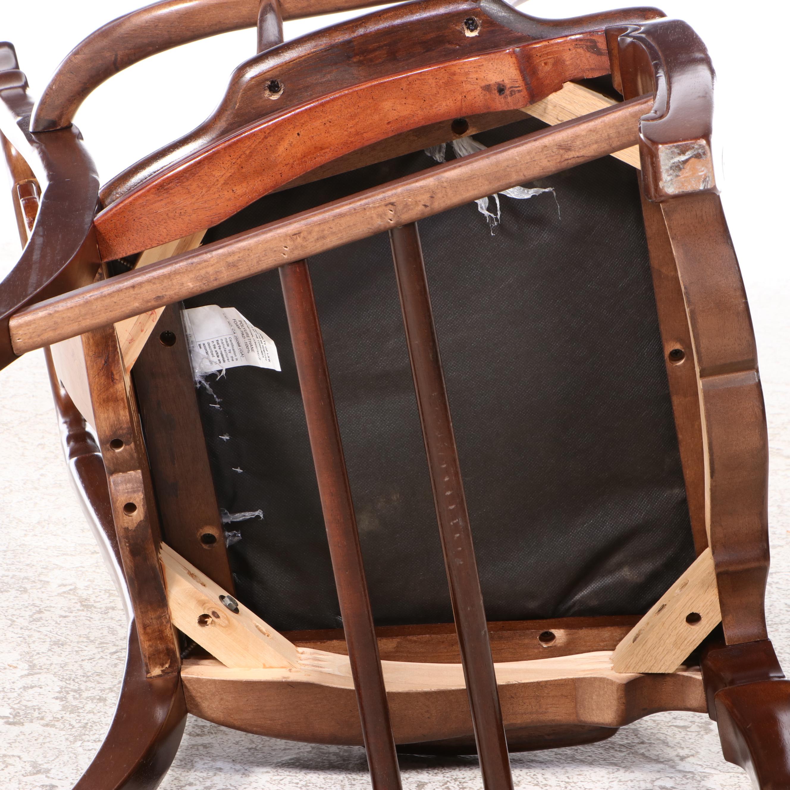 Seven-Piece Universal Furniture Chinese Style Elm and Hardwood Dining Set