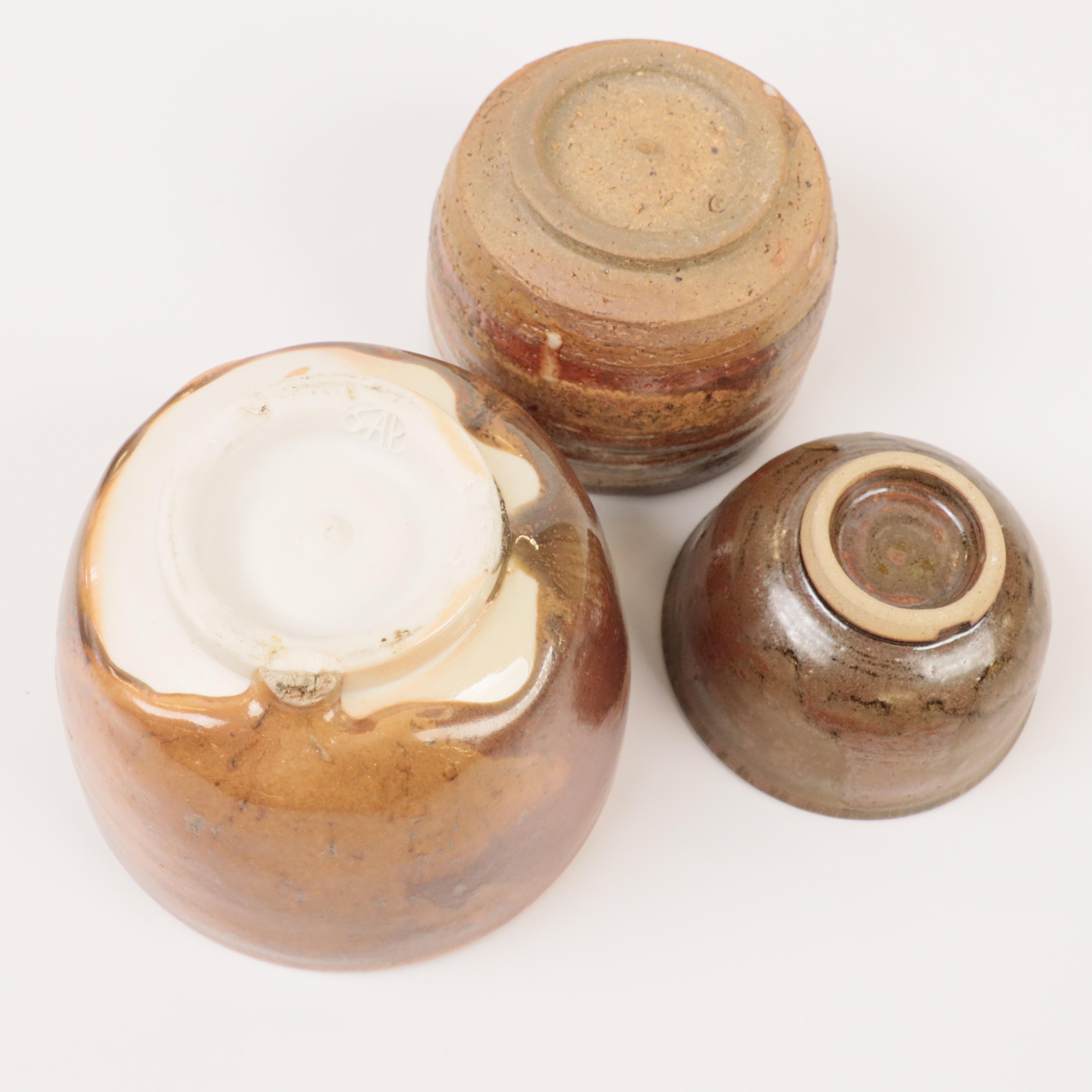 Studio Art Pottery Collection, Group of Five Items