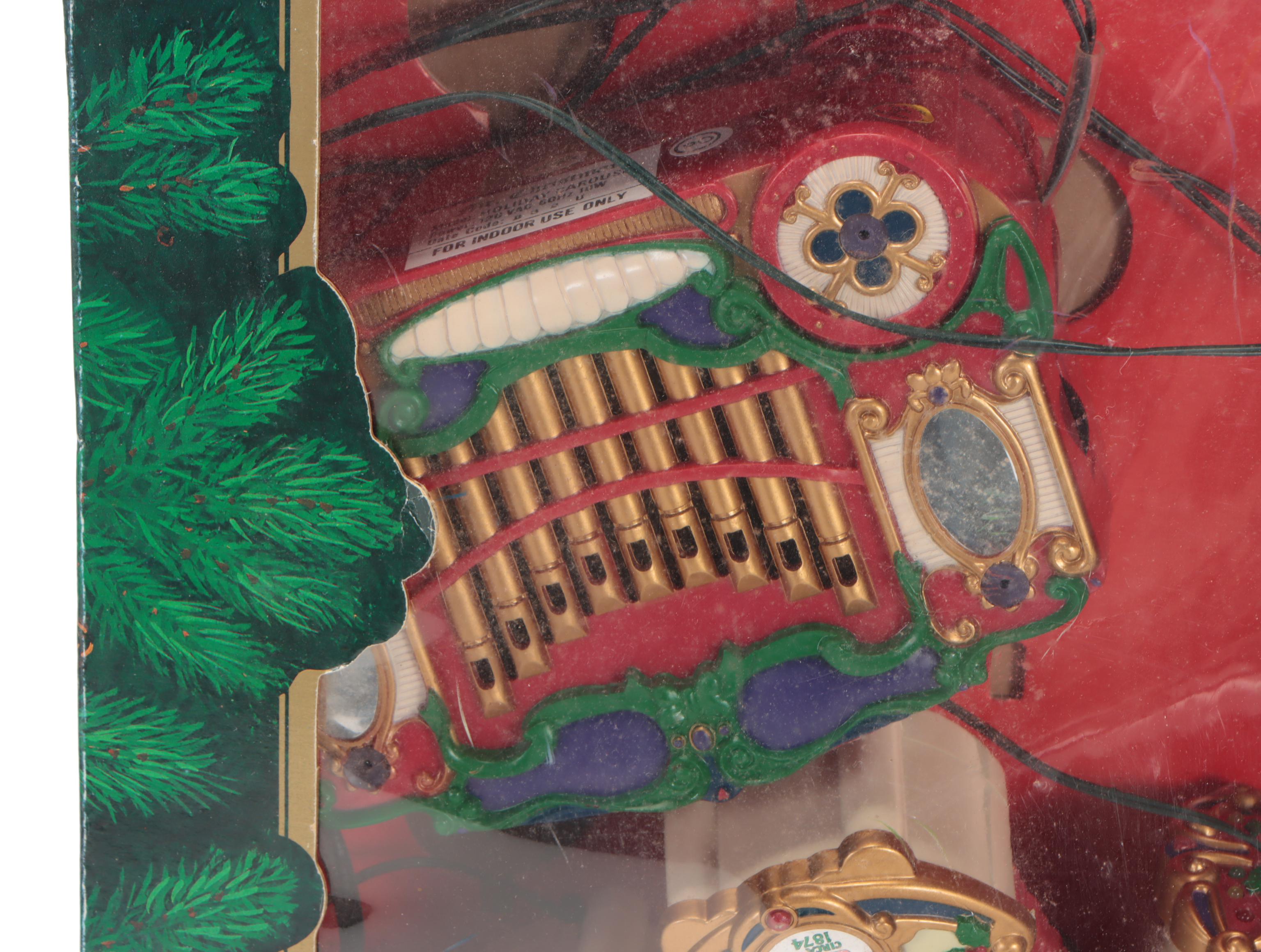 Mr. Christmas Holiday Carousel with Bells of Christmas