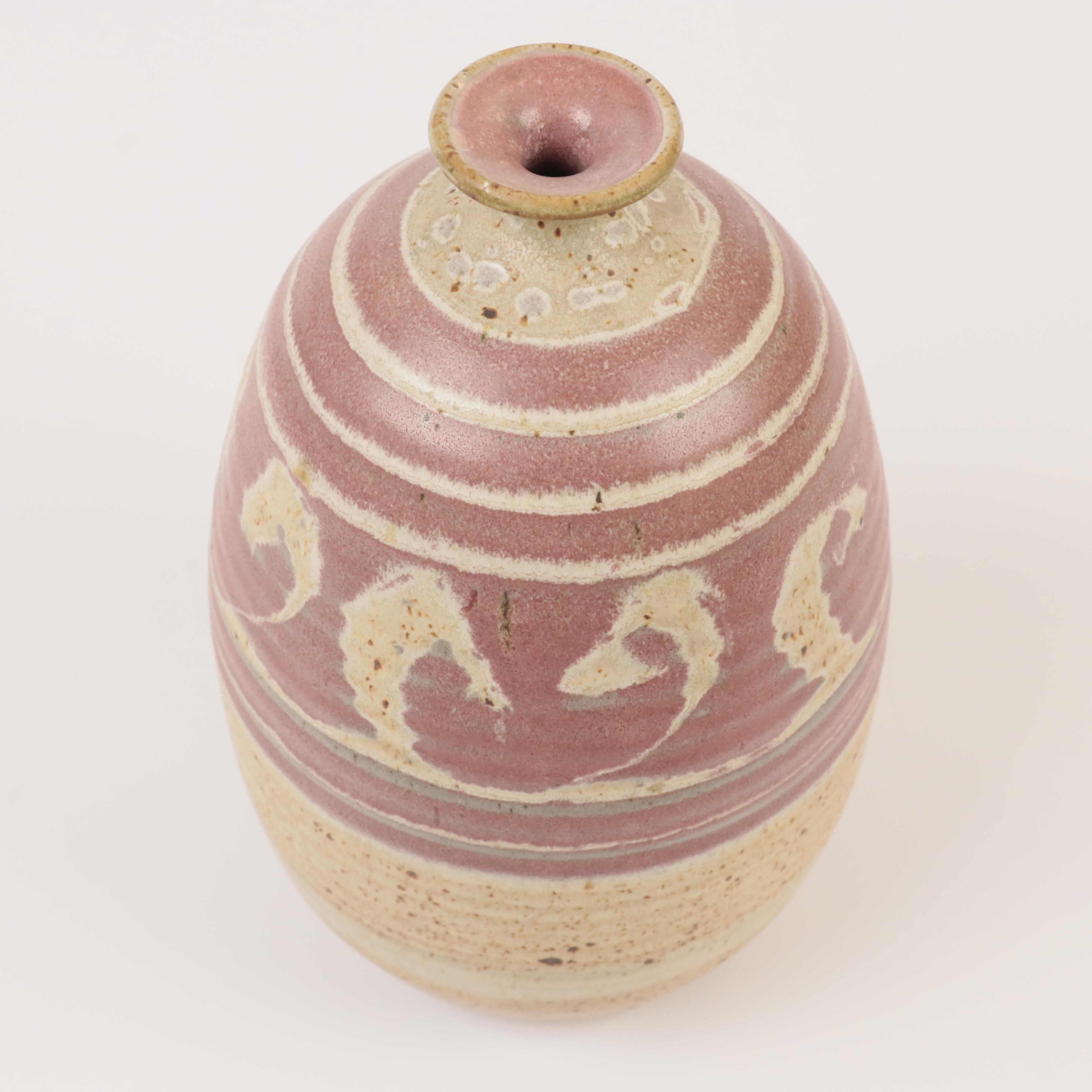 Alan Vigland Studio Hand-Thrown Art Pottery Vessel