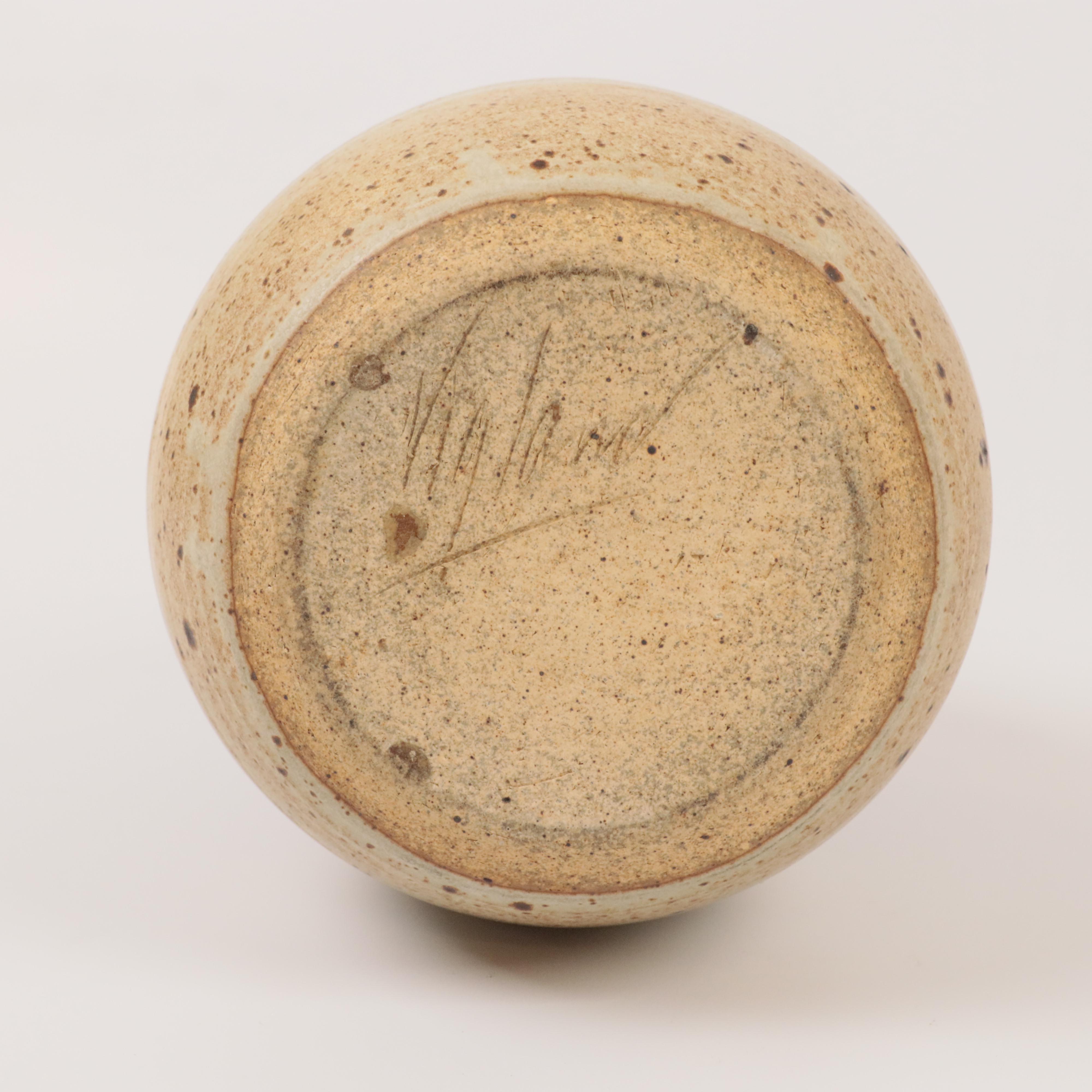 Alan Vigland Studio Hand-Thrown Art Pottery Vessel