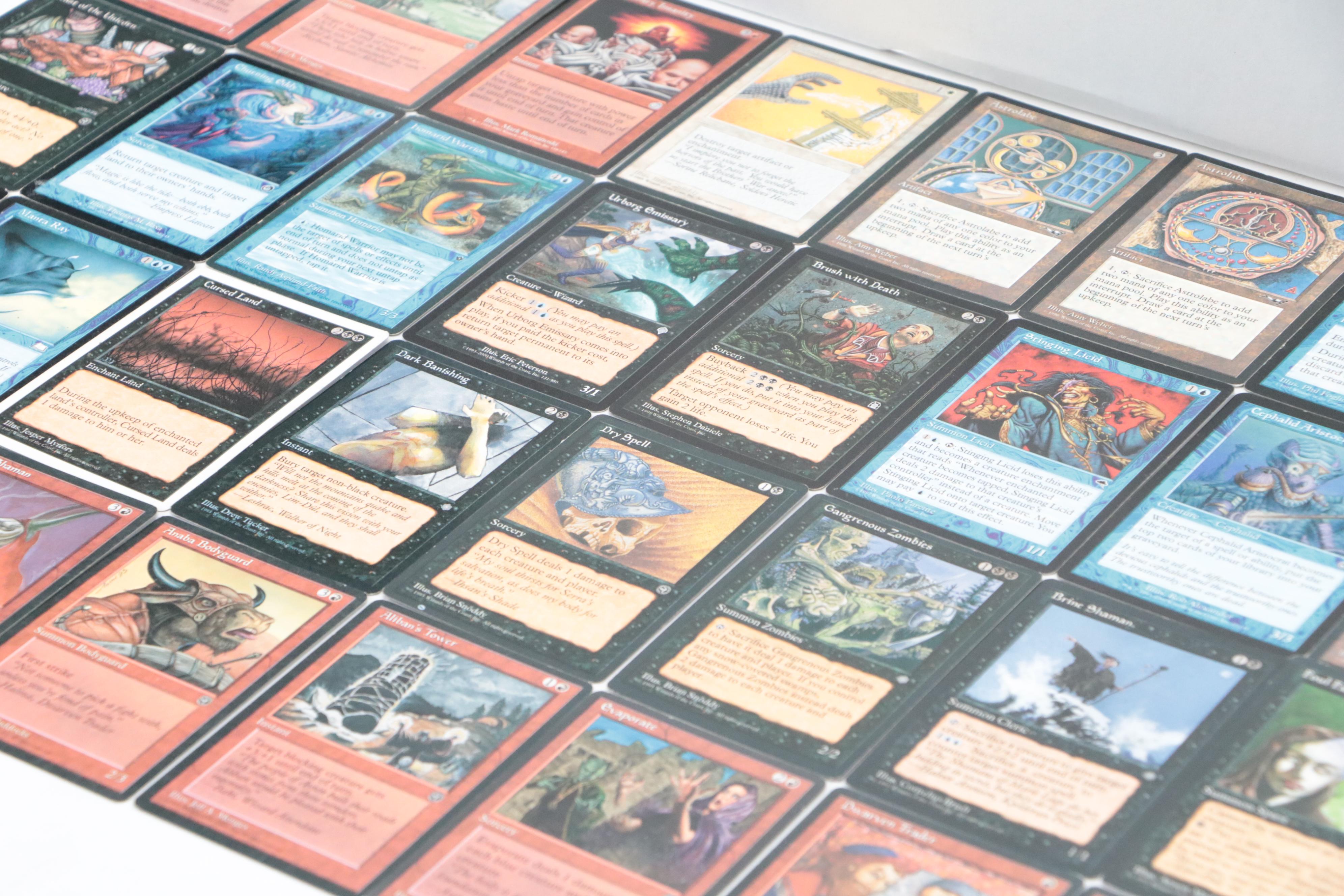Magic: The Gathering Trading Cards with Storage Boxes, 1990s–2020s