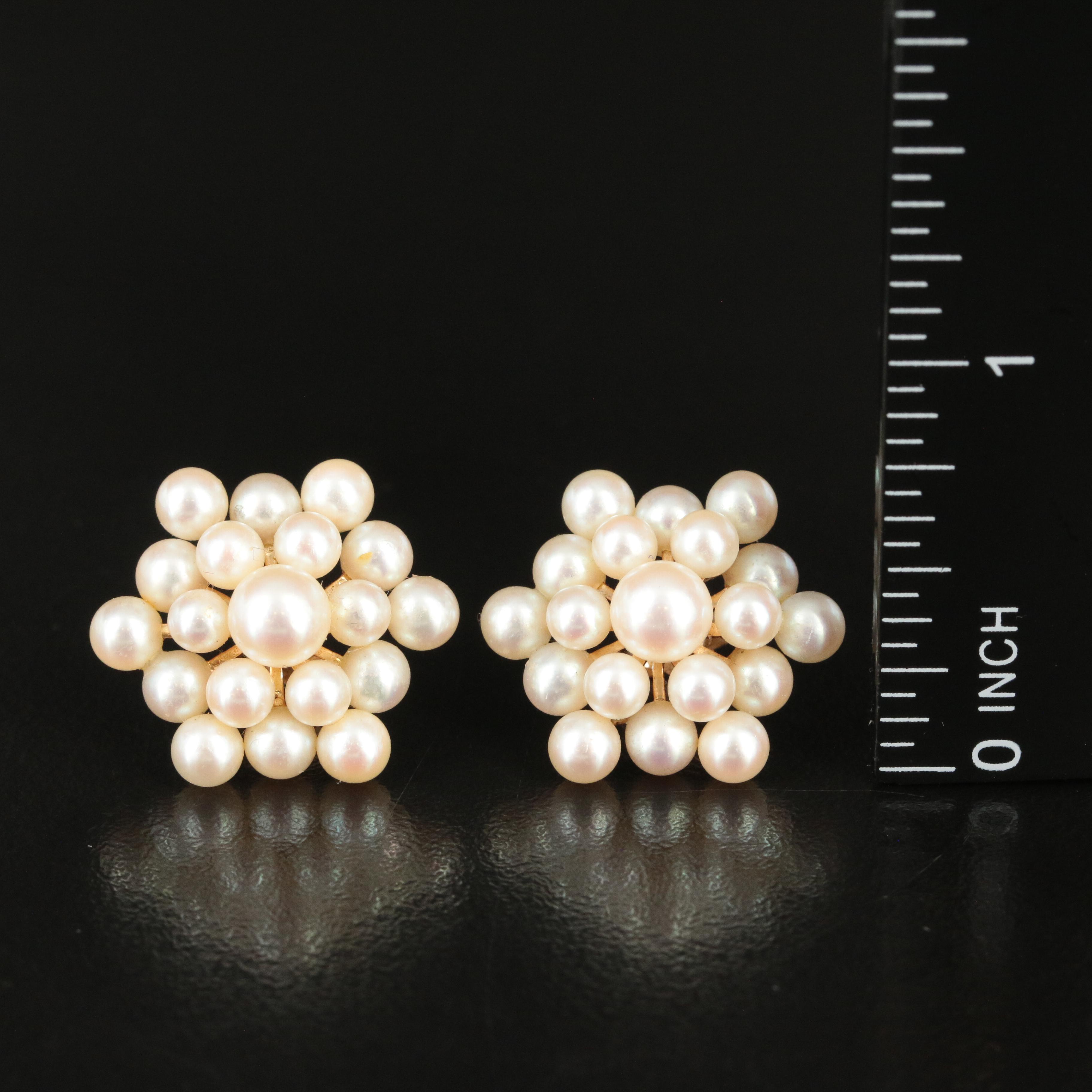 14K Pearl Earrings