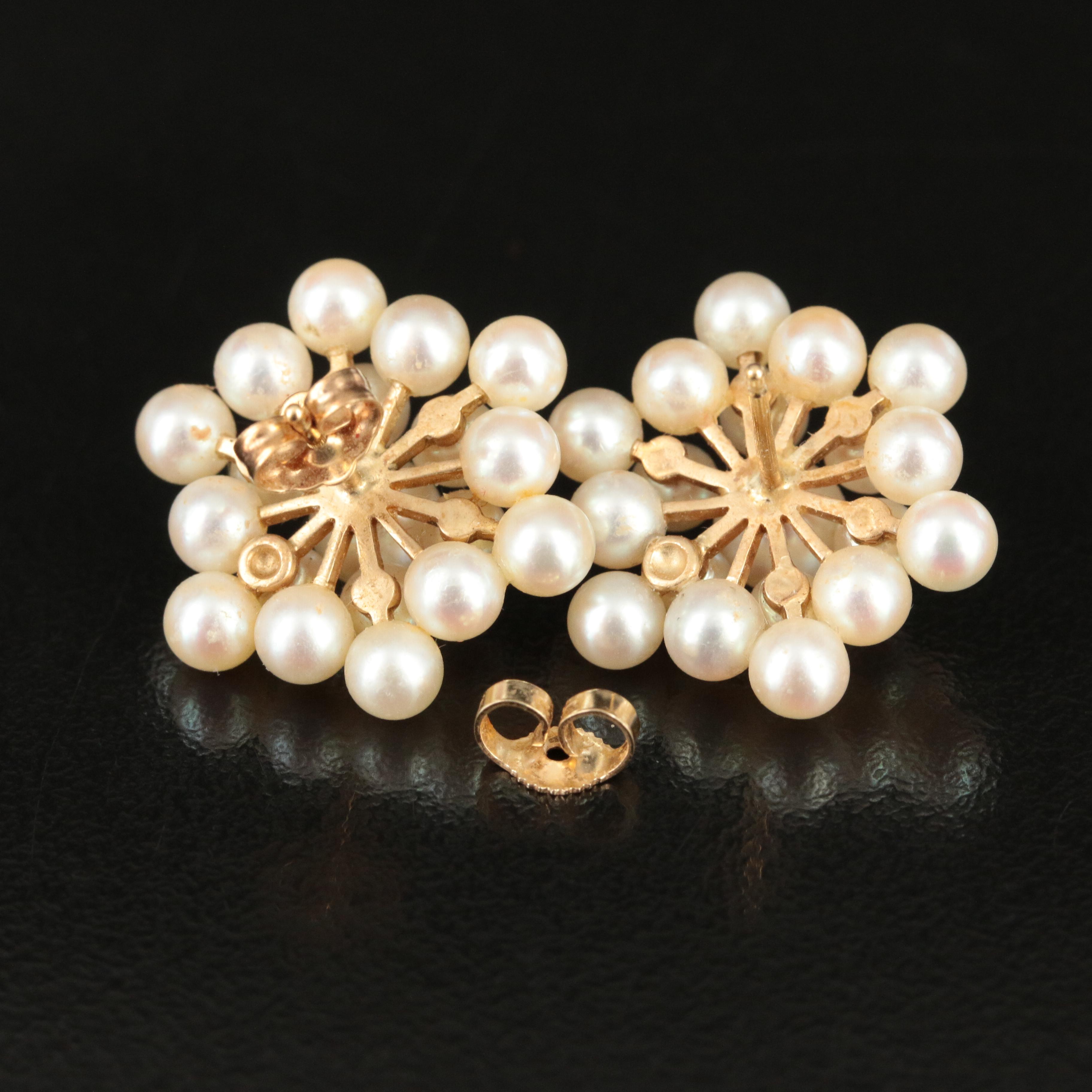 14K Pearl Earrings