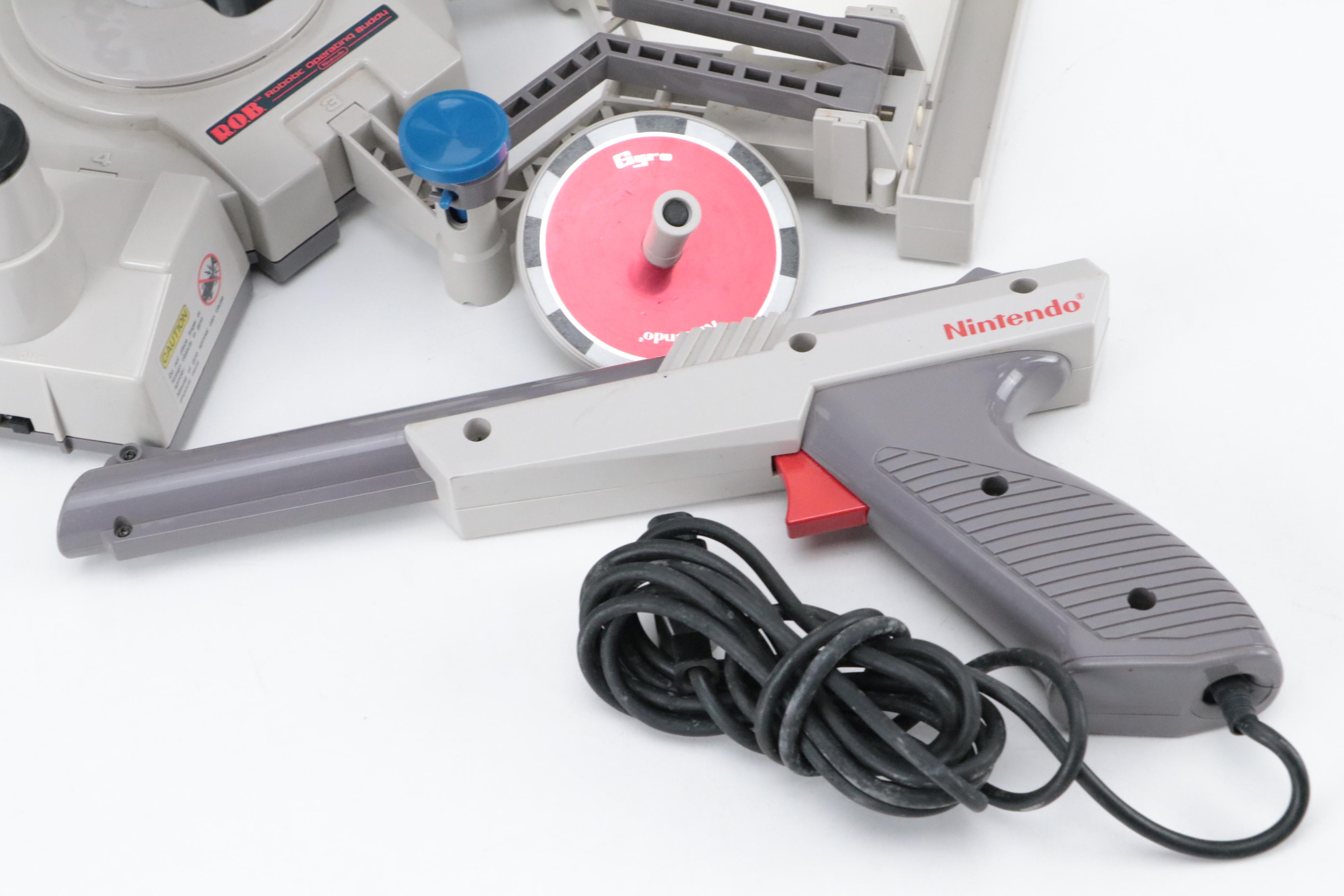 NES and SNES Video Games Featuring "Pool Of Radiance" and R.O.B. The Robot