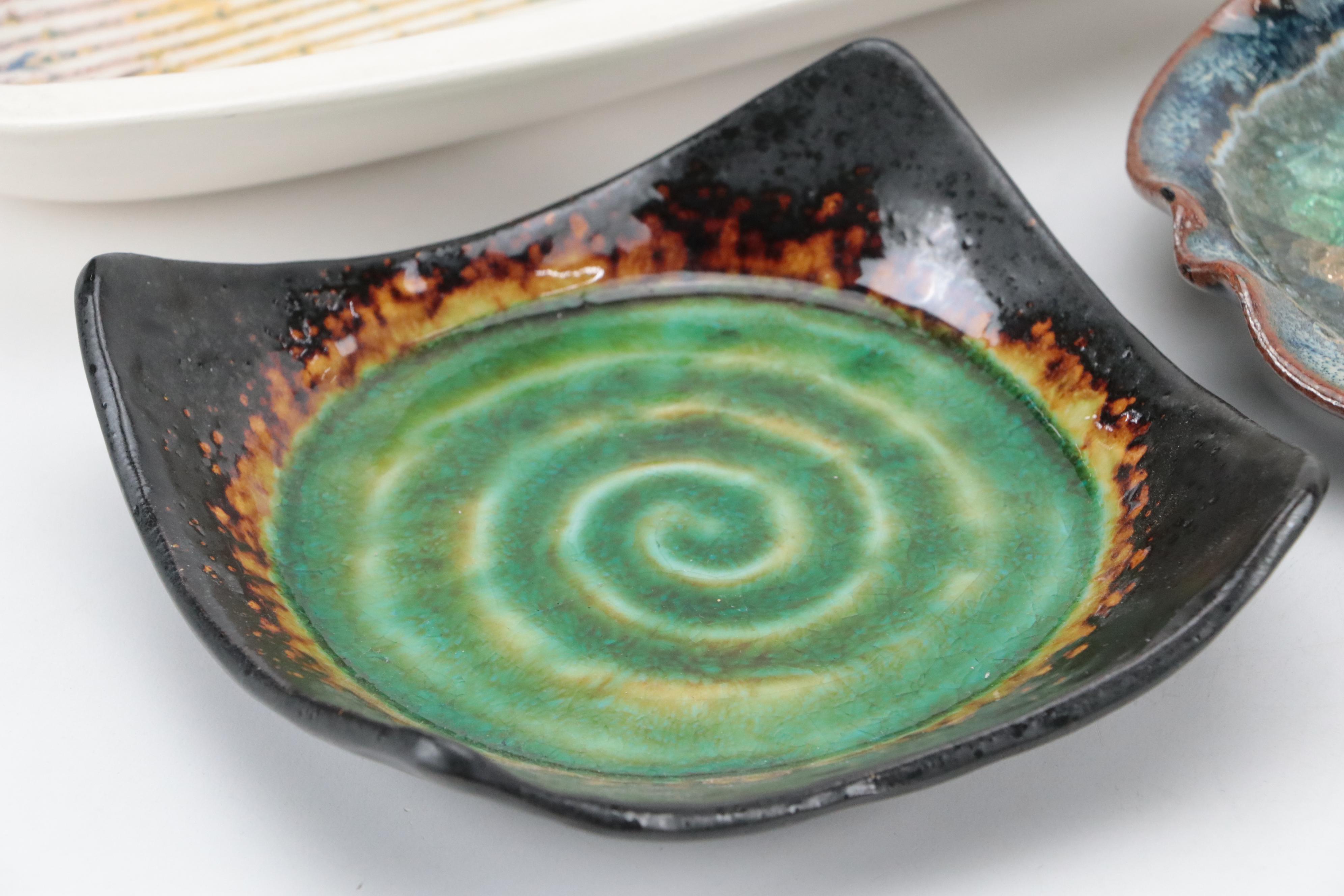 Japanese Kotobuki Earthenware and Other Bowls and Dishes