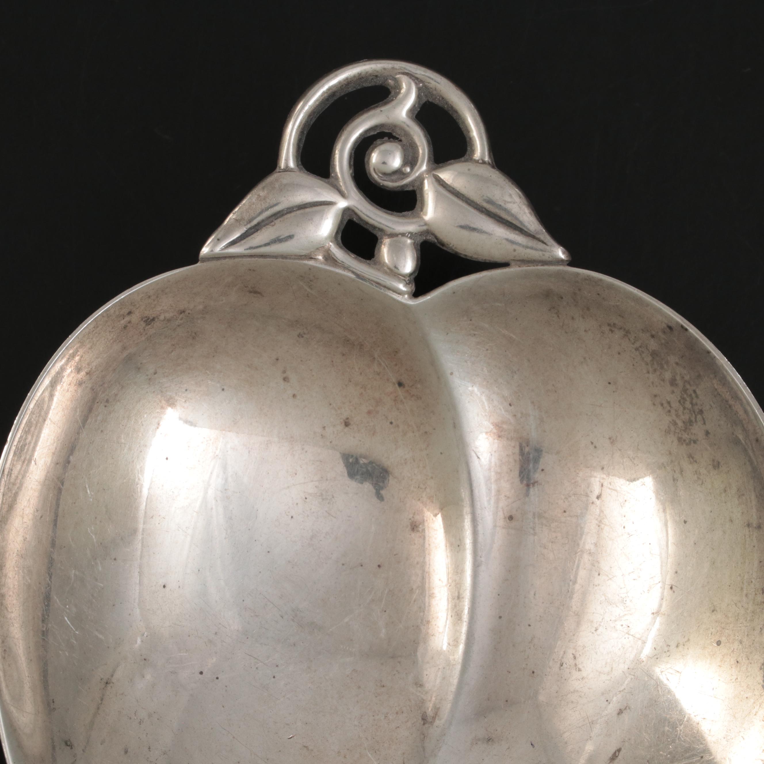 Tiffany & Co. Sterling Silver Leaf Shaped Nut Bowls, 20th Century