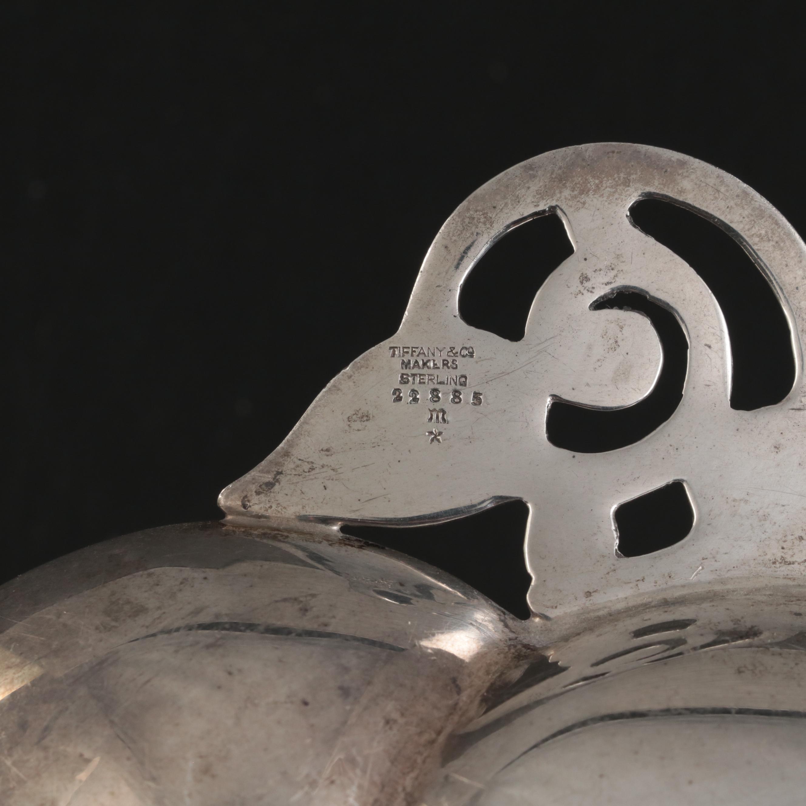 Tiffany & Co. Sterling Silver Leaf Shaped Nut Bowls, 20th Century