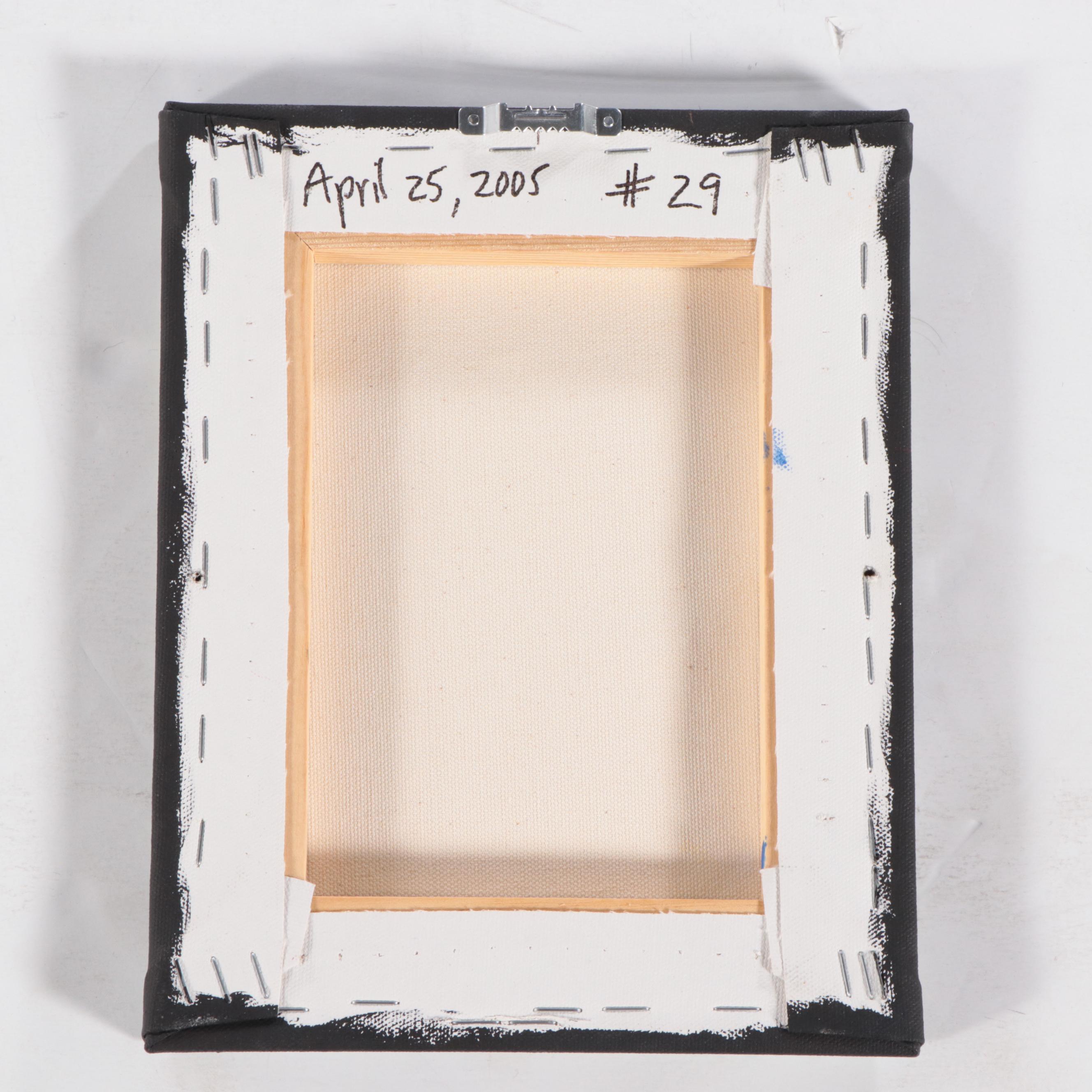 Burnell Yow! Found Object Collages "Fifty-Two Collages in 52 Weeks," 2004-2005