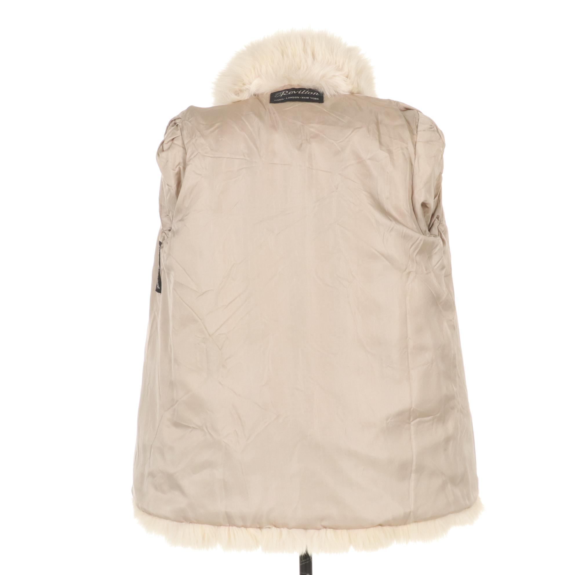 Revillon For Saks Fifth Avenue Wheat Colored Fox Fur Coat