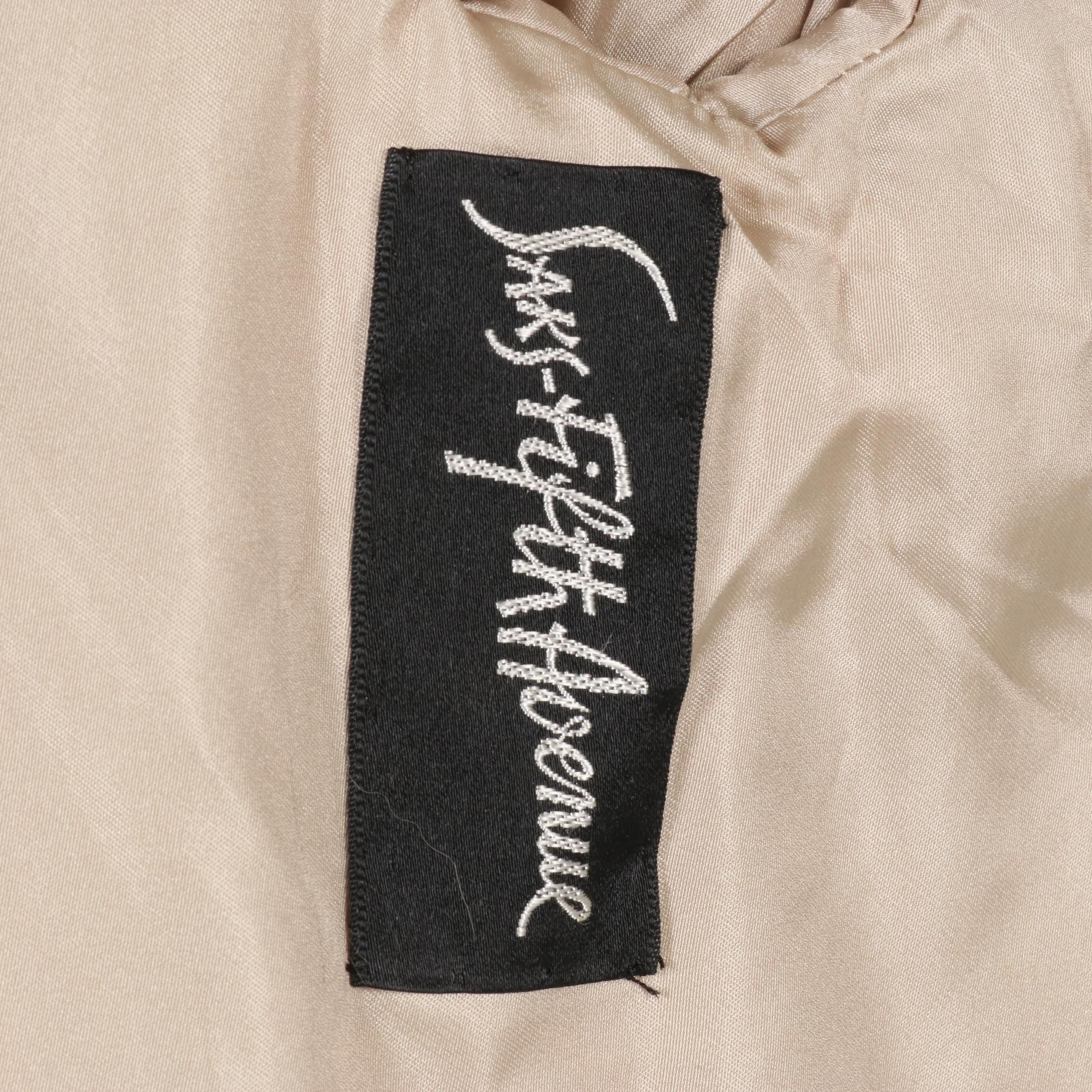 Revillon For Saks Fifth Avenue Wheat Colored Fox Fur Coat