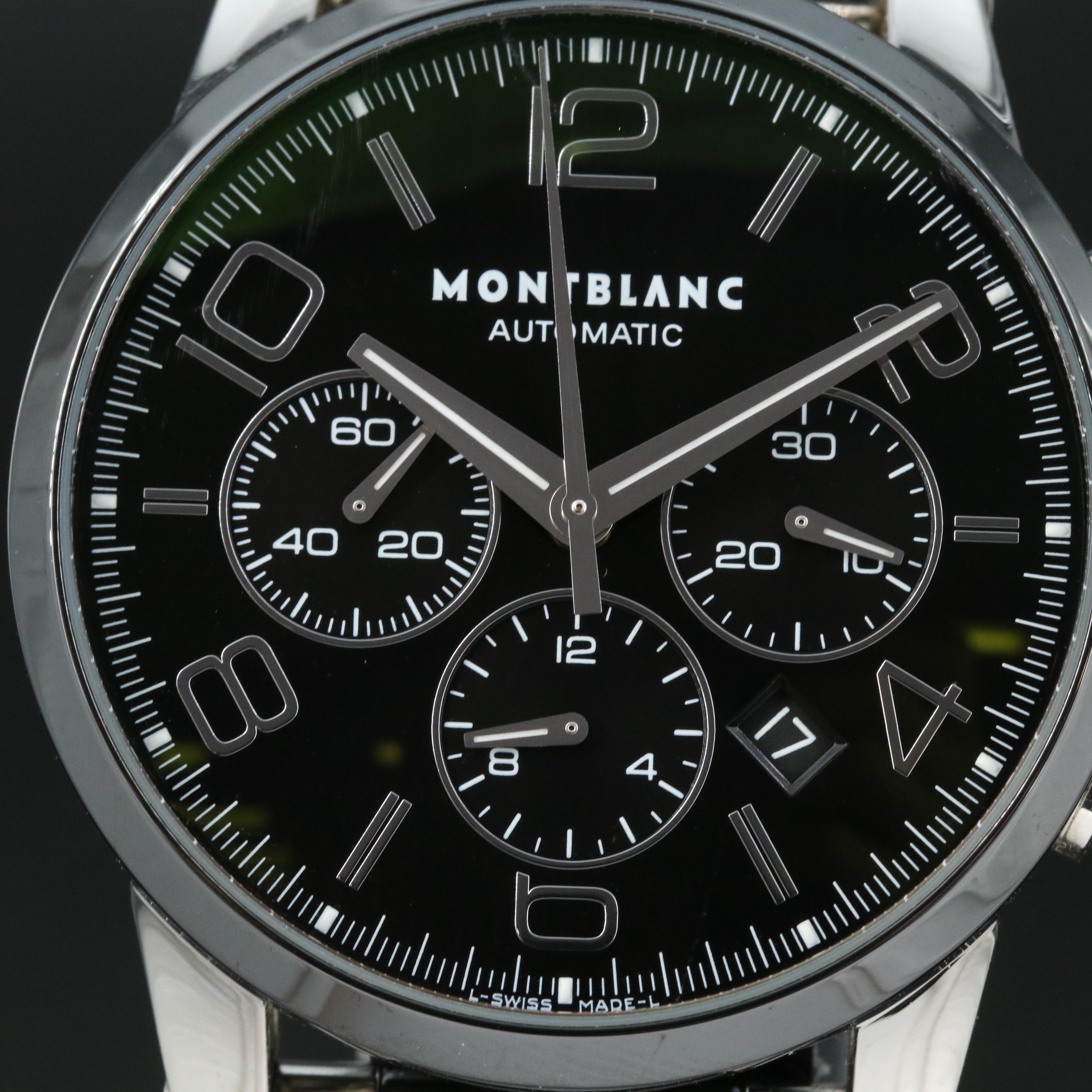 Montblanc Timewalker Ceramic, Stainless Steel Chronograph Automatic Watch