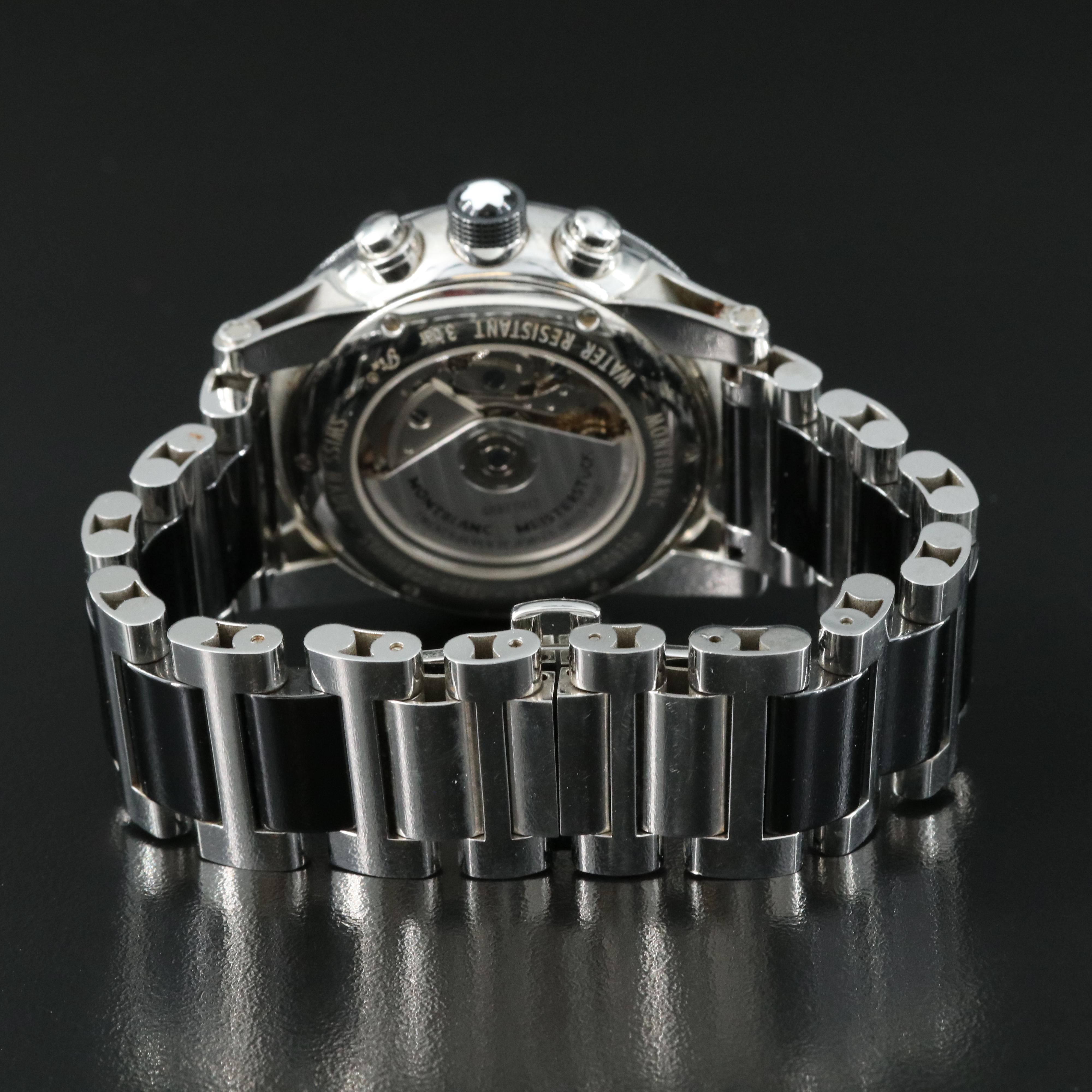 Montblanc Timewalker Ceramic, Stainless Steel Chronograph Automatic Watch