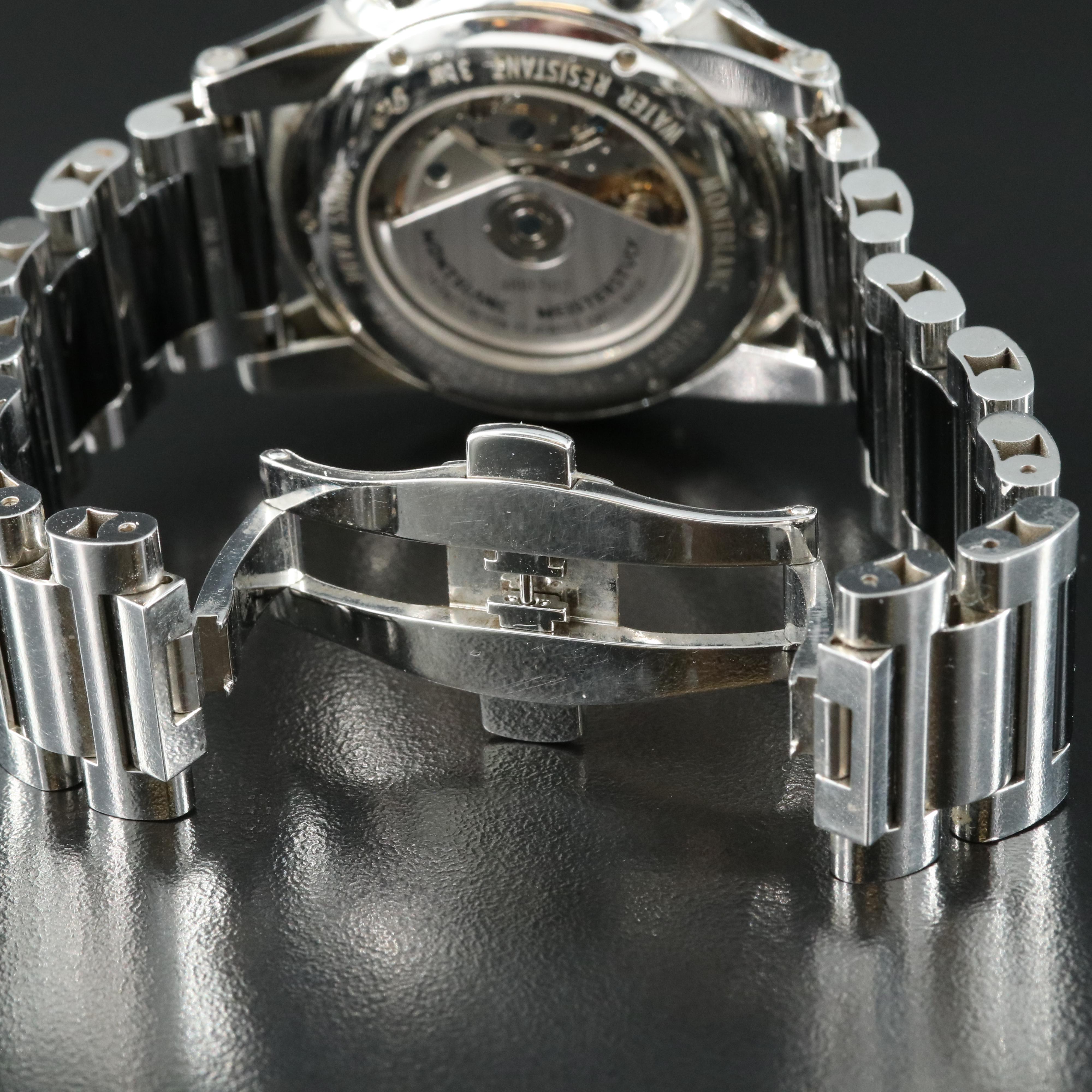 Montblanc Timewalker Ceramic, Stainless Steel Chronograph Automatic Watch