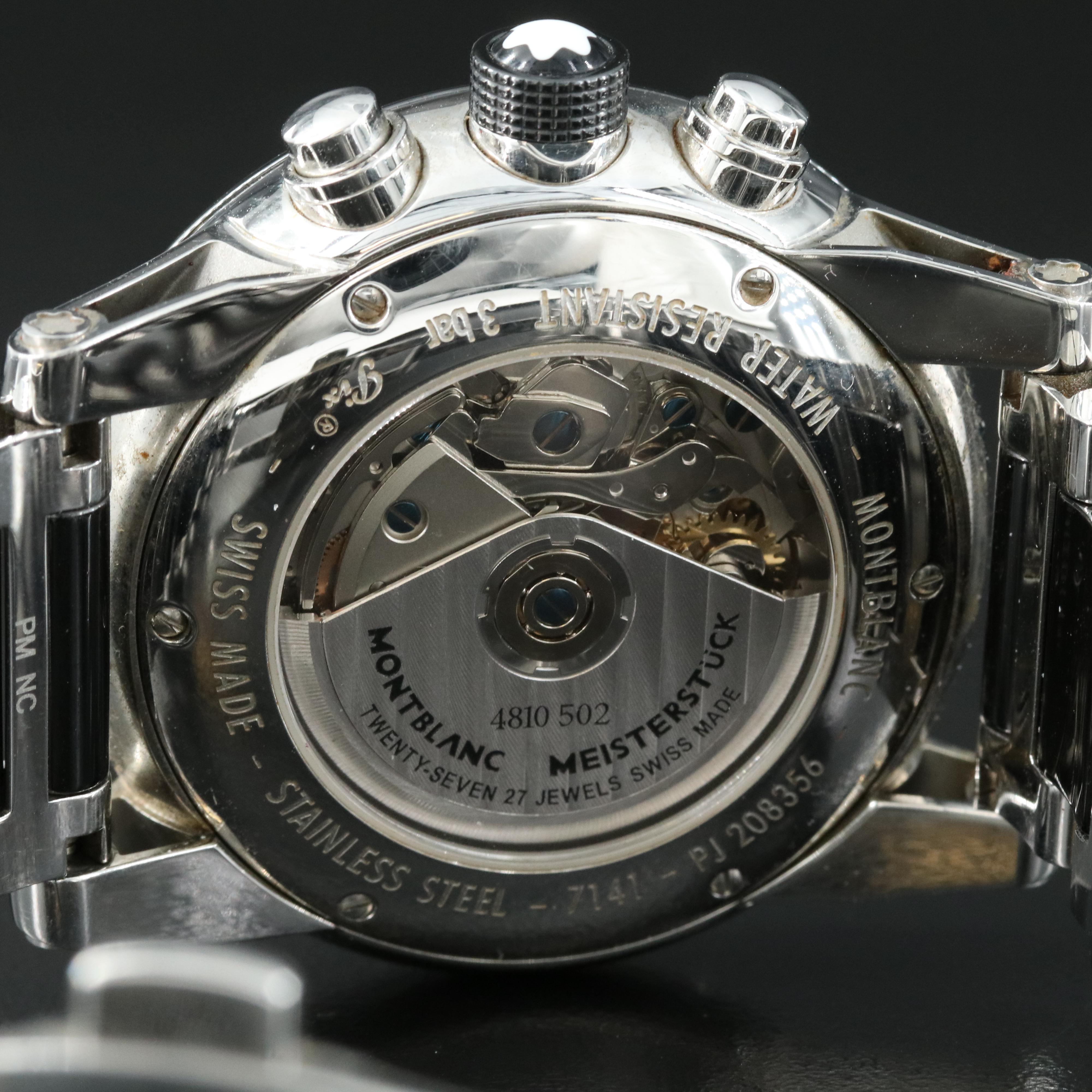 Montblanc Timewalker Ceramic, Stainless Steel Chronograph Automatic Watch