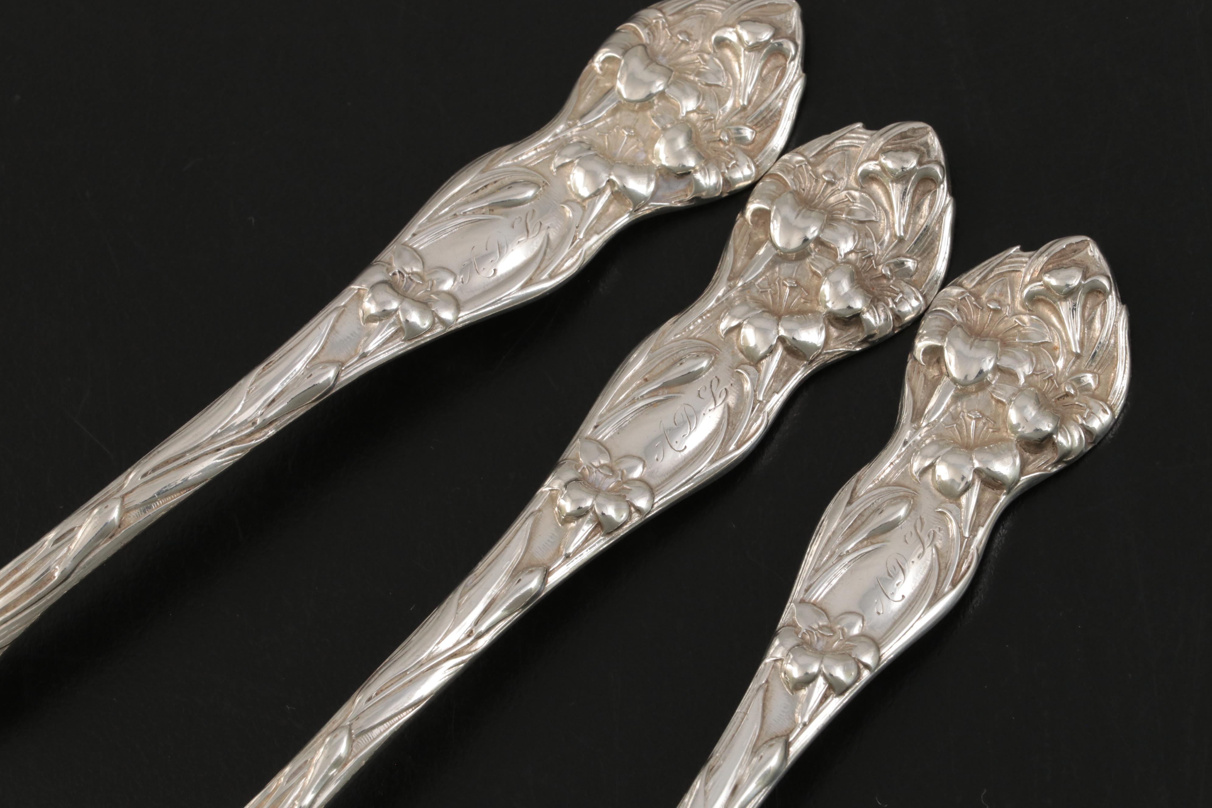 Watson "Lily" Sterling Silver Spoons and Other Serving Utensils