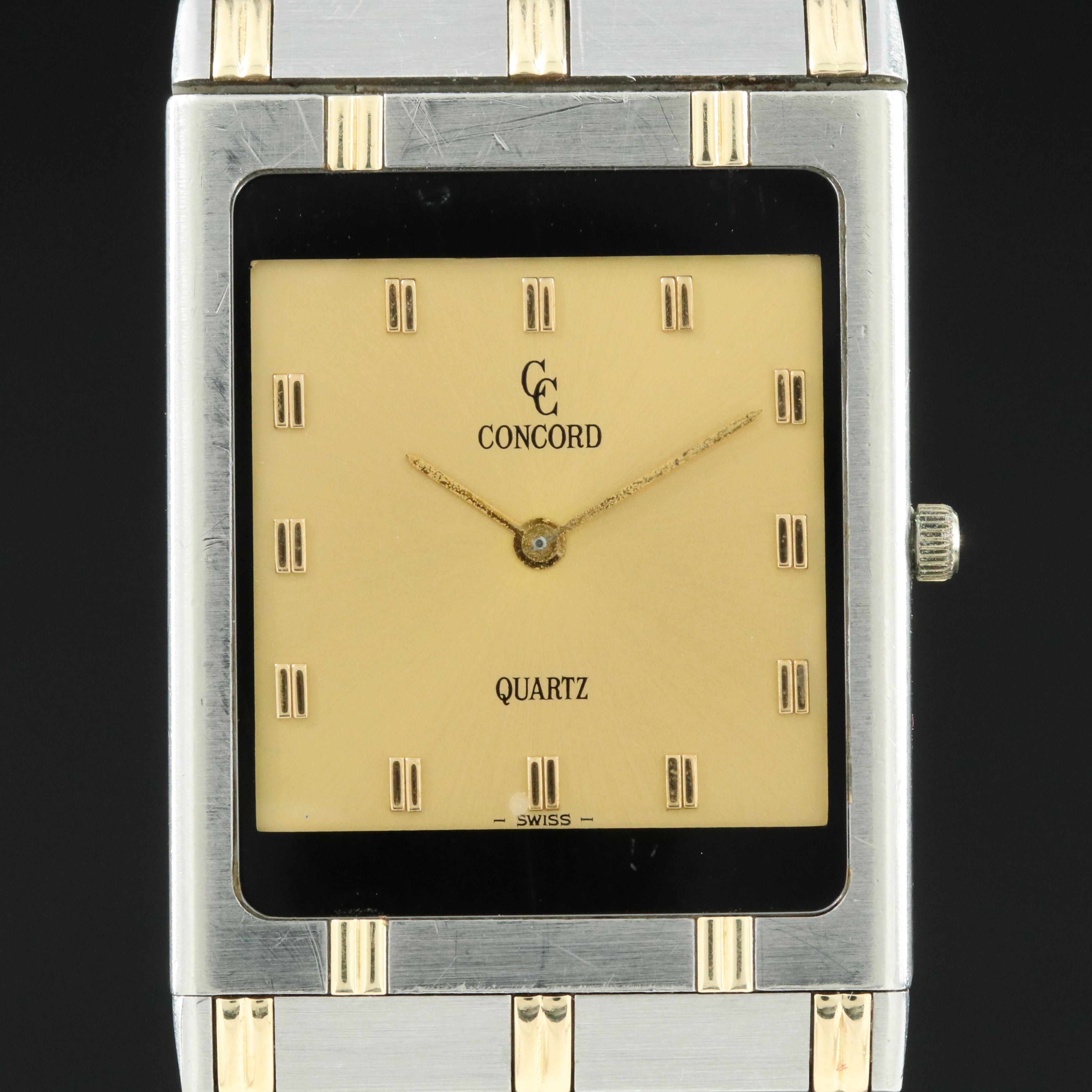 Concord Delirium 18K and Stainless Steel Quartz Watch