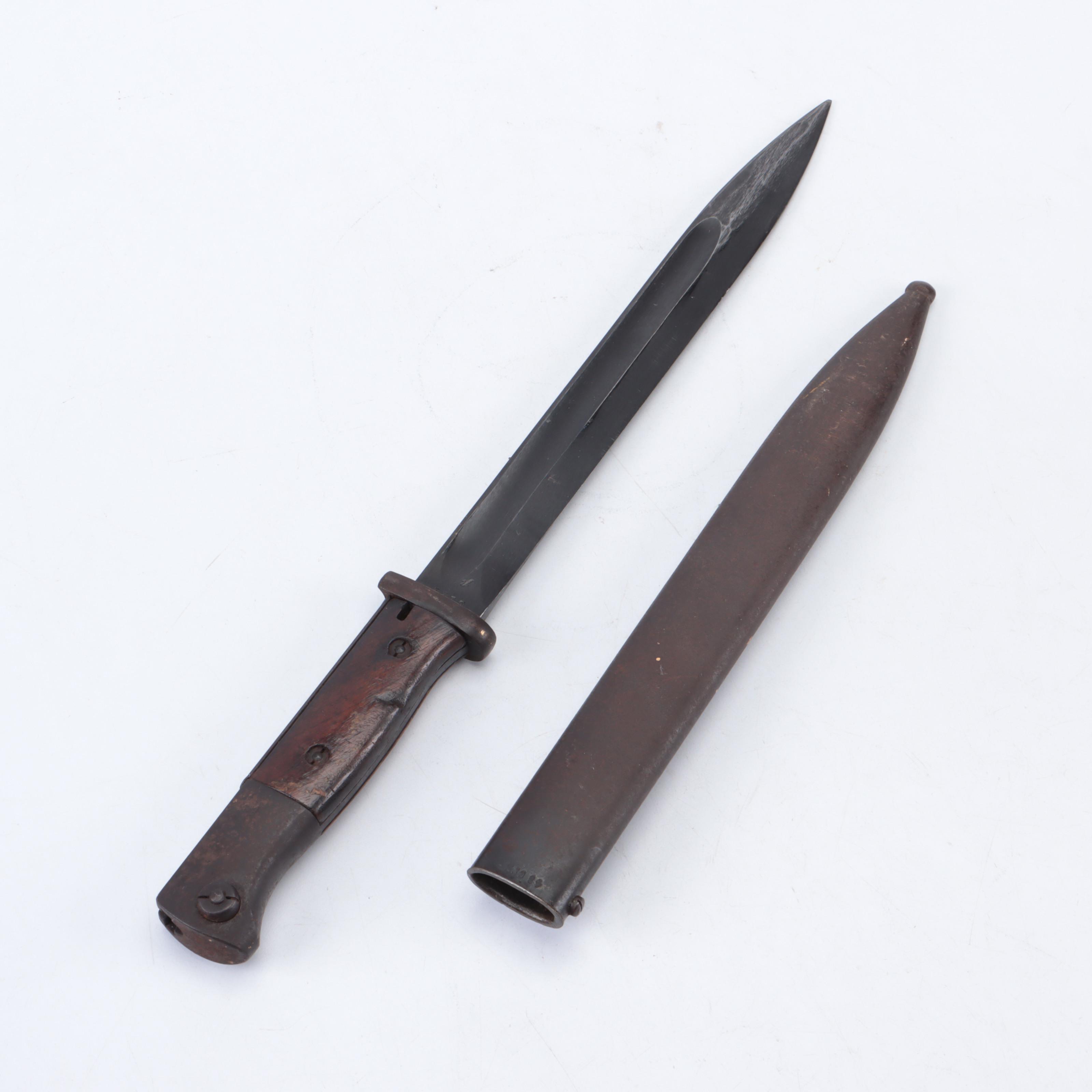 German M1884/98 III Type Bayonet With Sheath