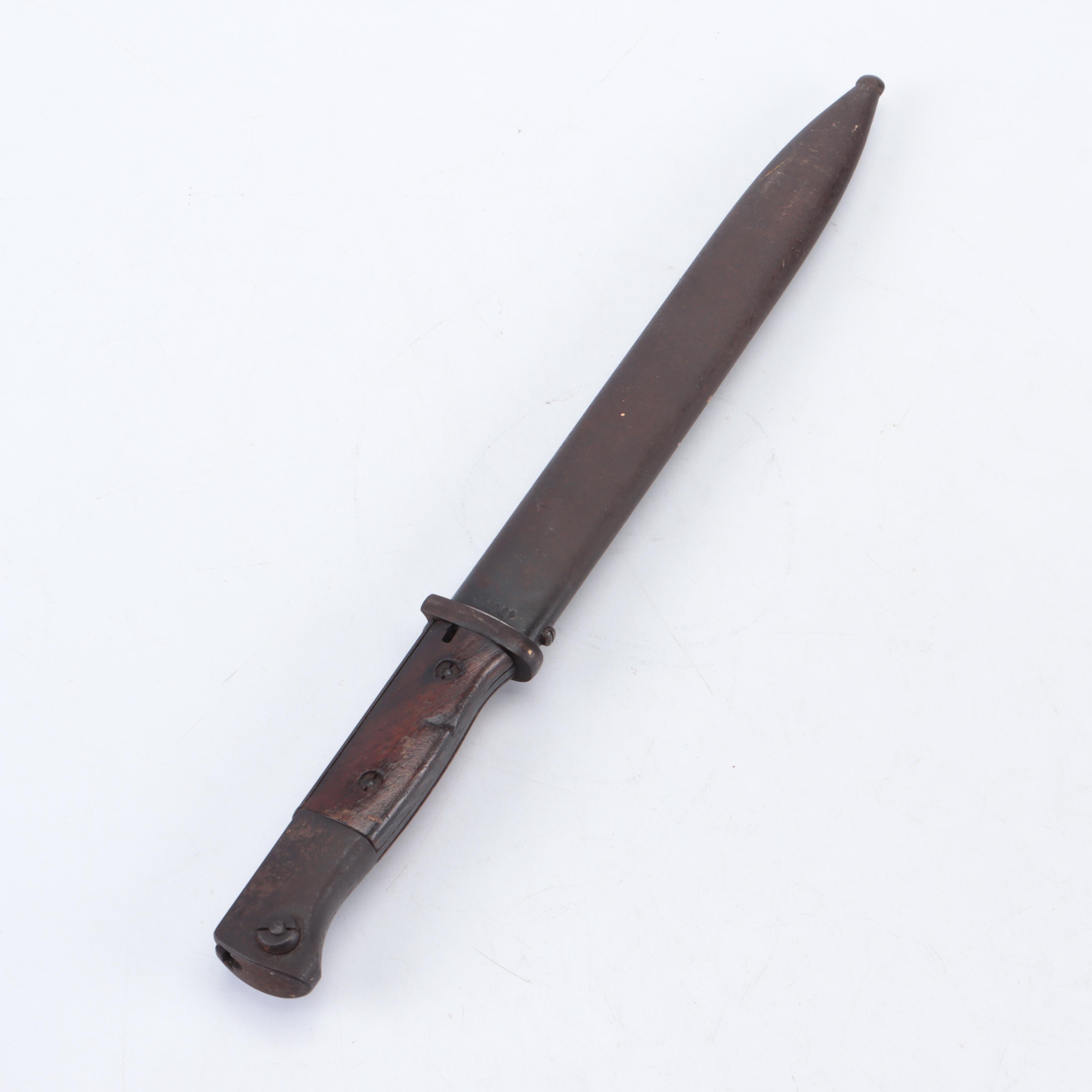 German M1884/98 III Type Bayonet With Sheath