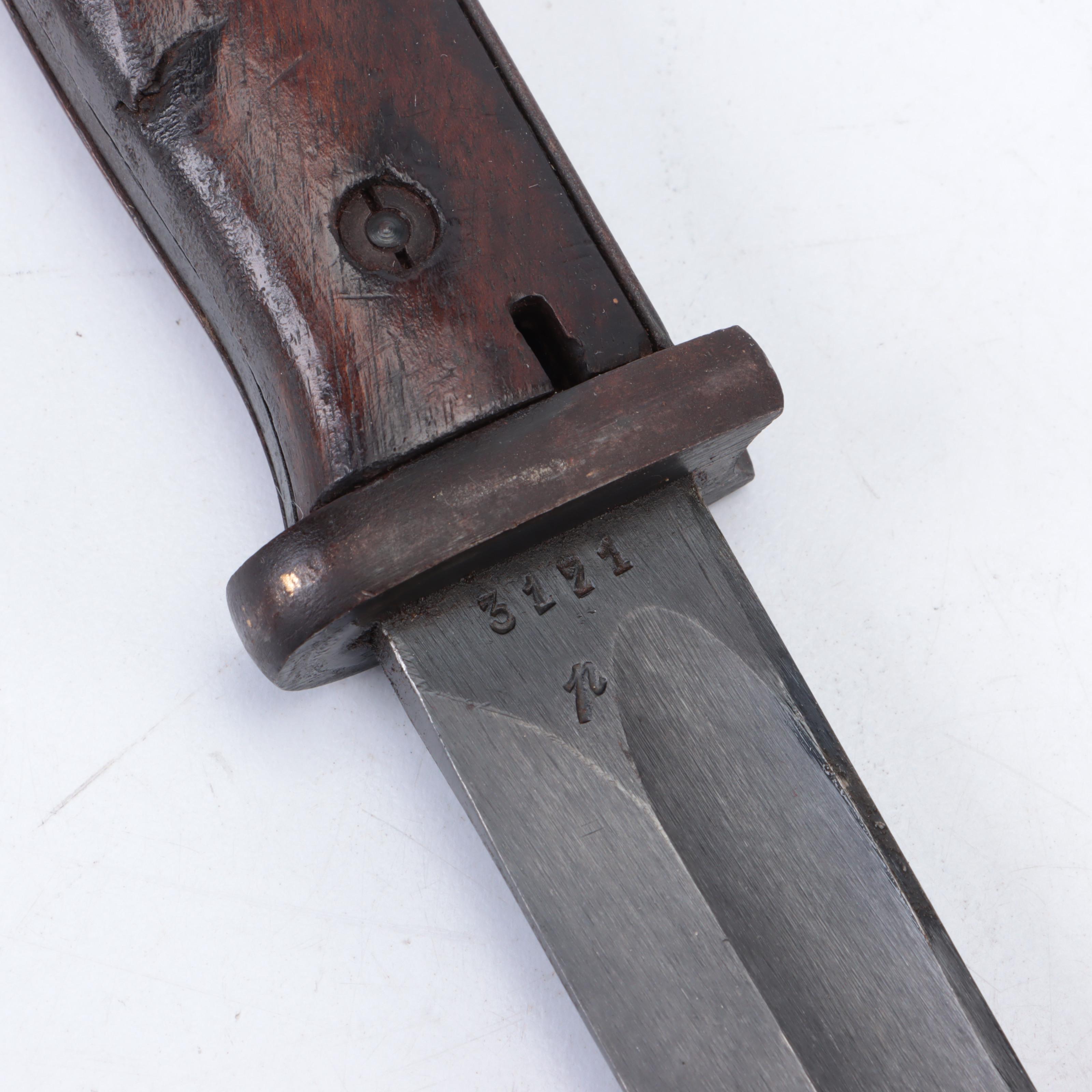 German M1884/98 III Type Bayonet With Sheath