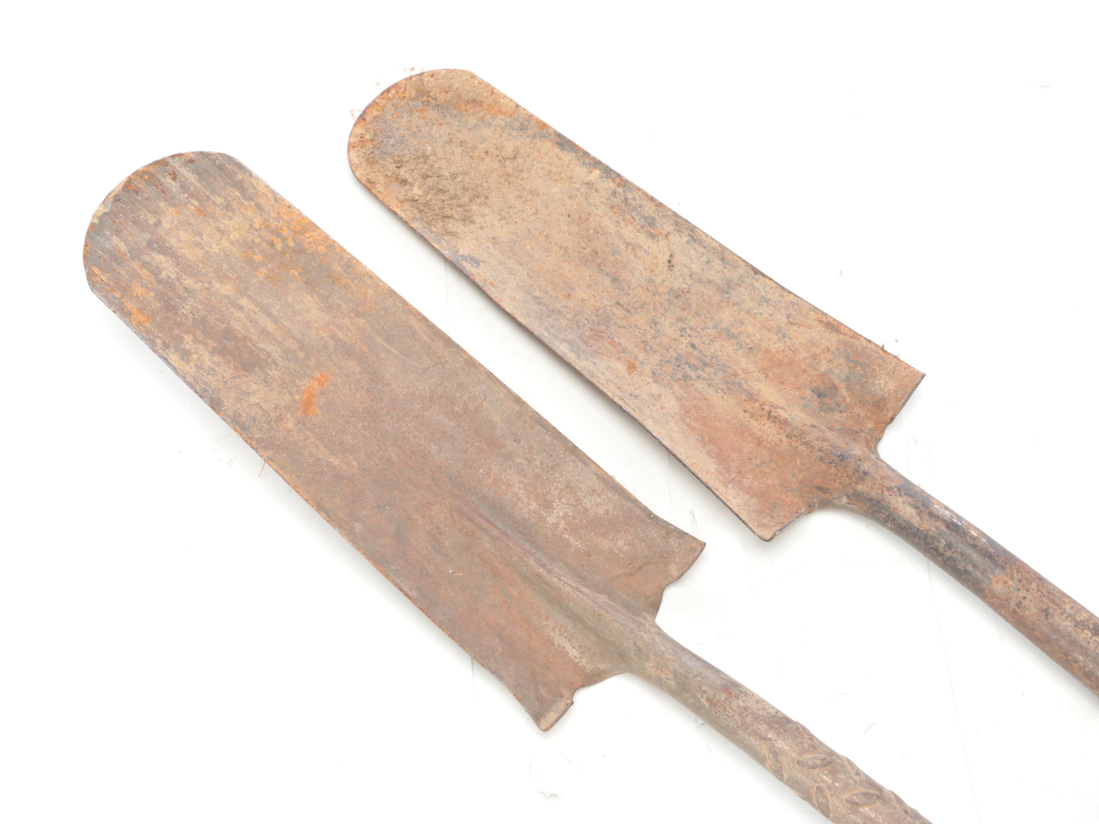 Stihl Pole Top Chainsaw Pruner with Post Hole Diggers and Garden Shovels