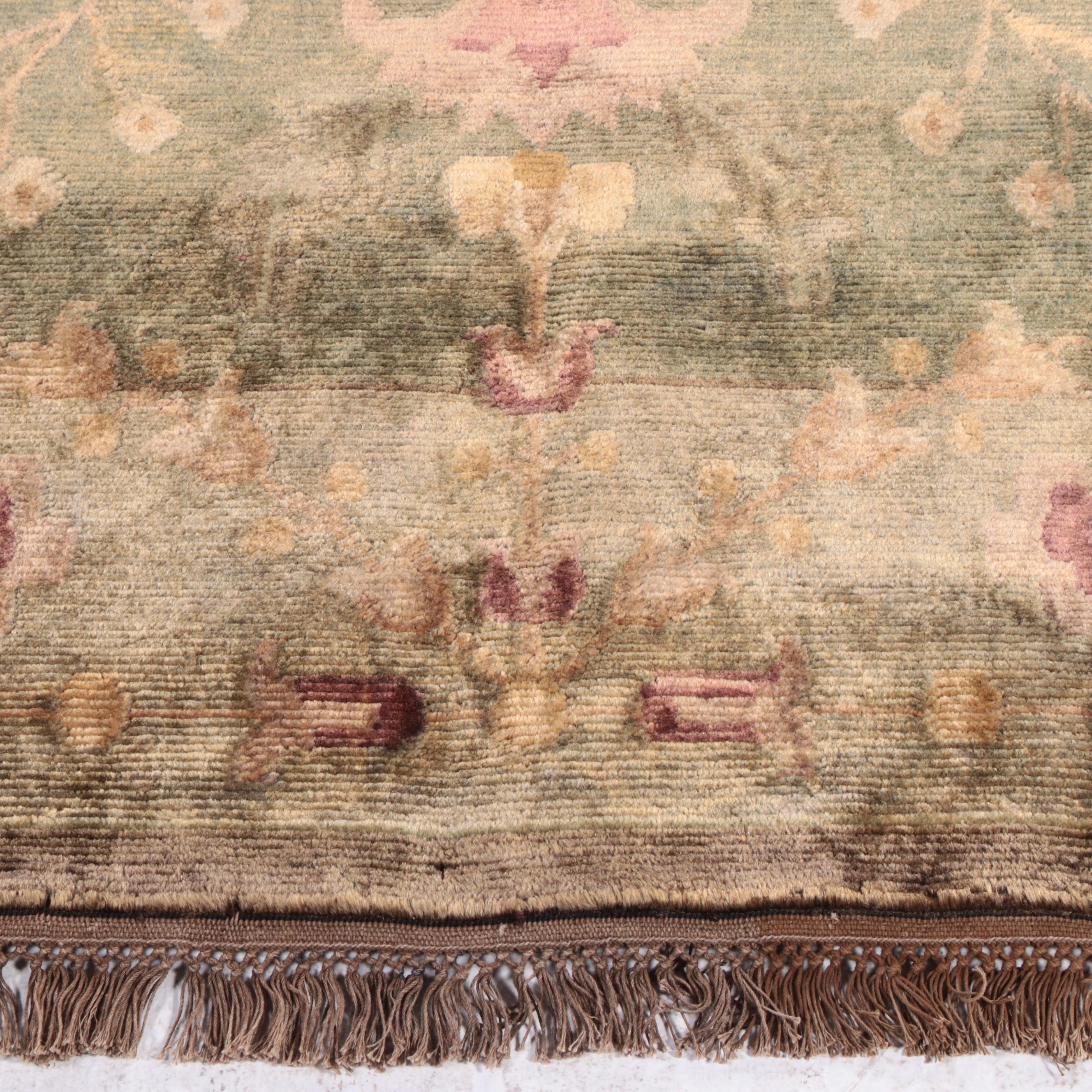 8'1 x 11'2 Hand-Knotted Kargil Collection Indian Jaipur Area Rug | EBTH