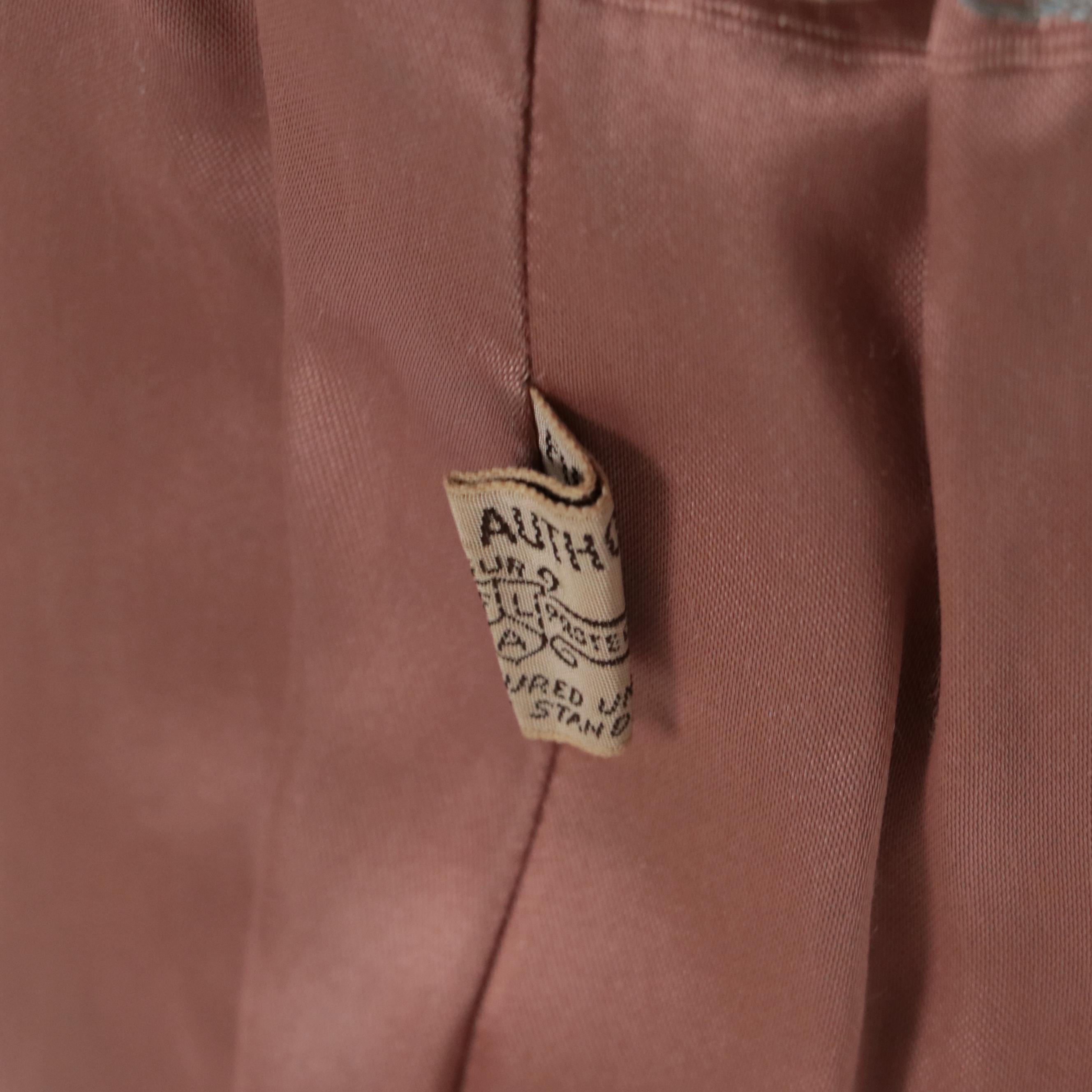 Lesley Creation Dyed Sheared Beaver Fur Coat for Shillito's Fur Salon